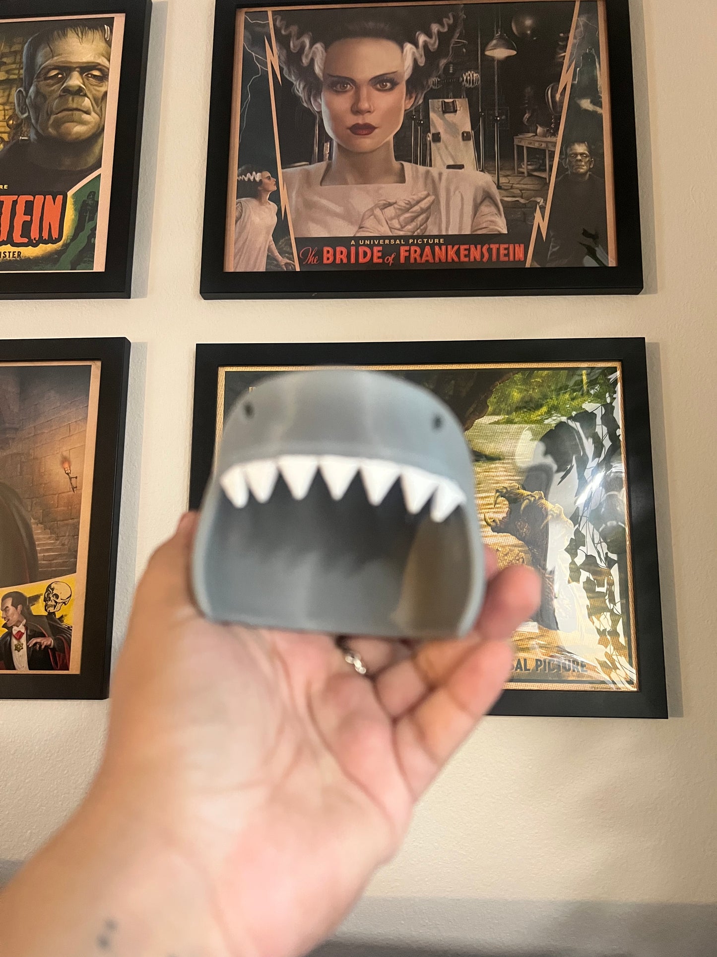 Labubu Full Shark Hat