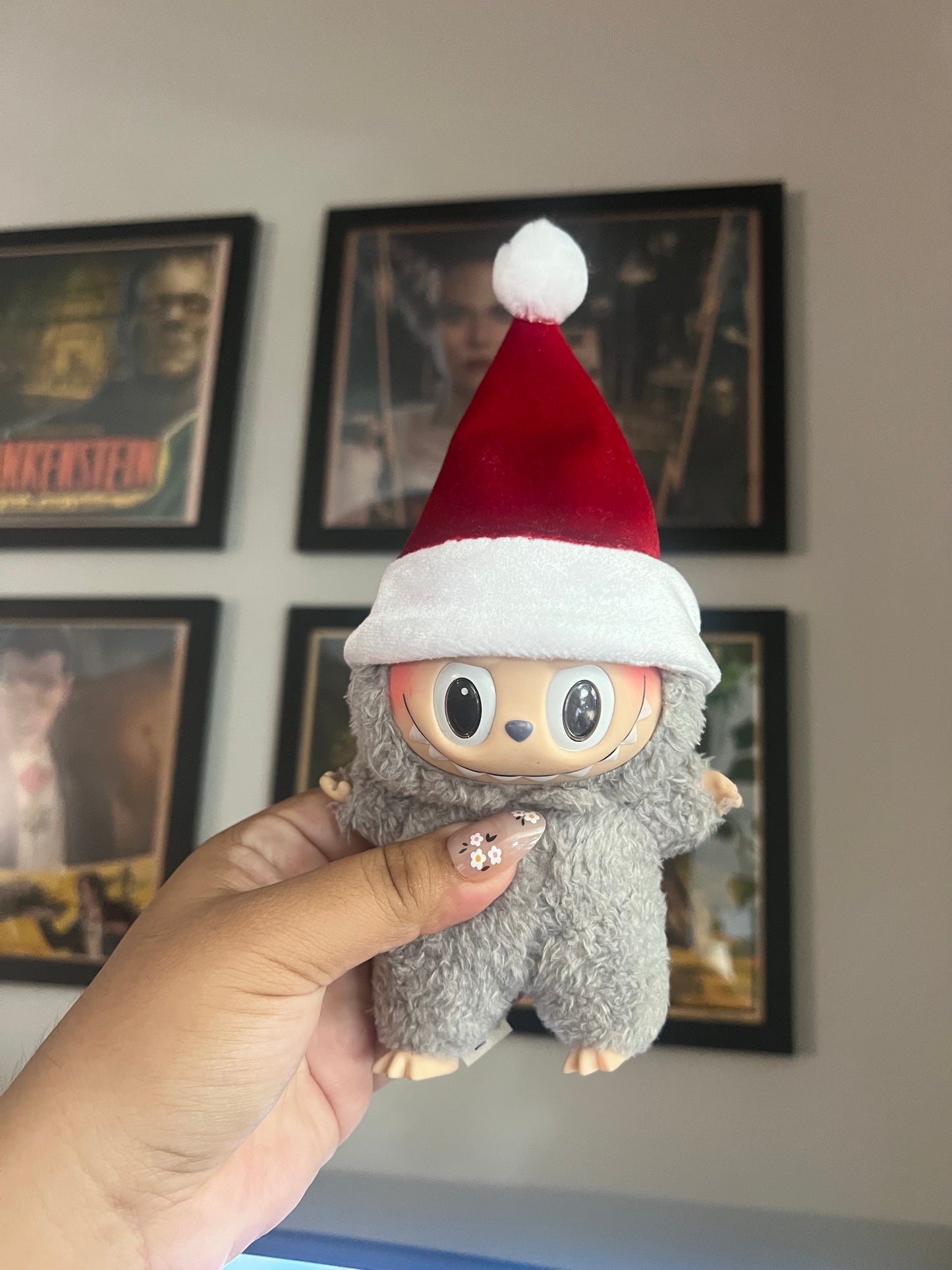 Labubu Handmade Christmas Hat