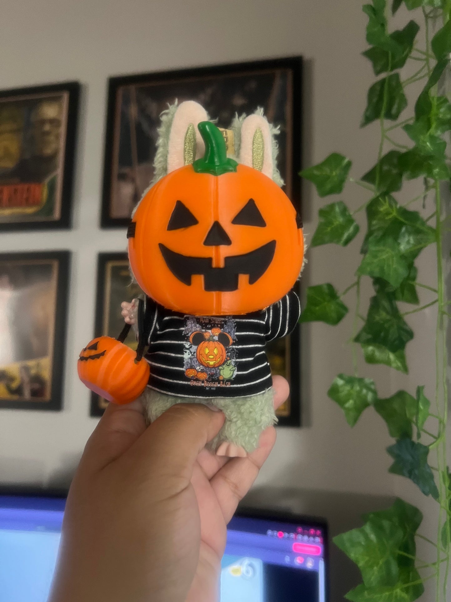 Labubu Jack o Lantern Halloween Masks