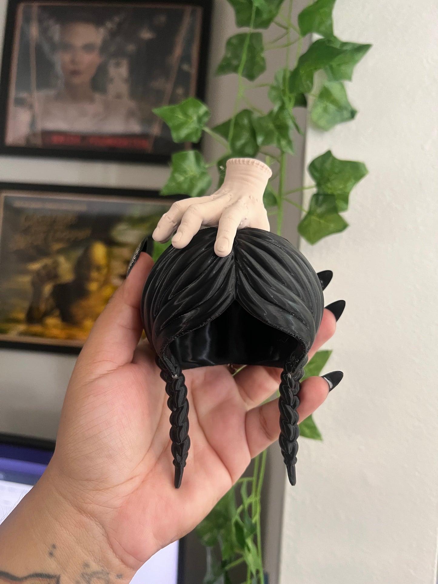 Labubu Wednesday Addams Acessory
