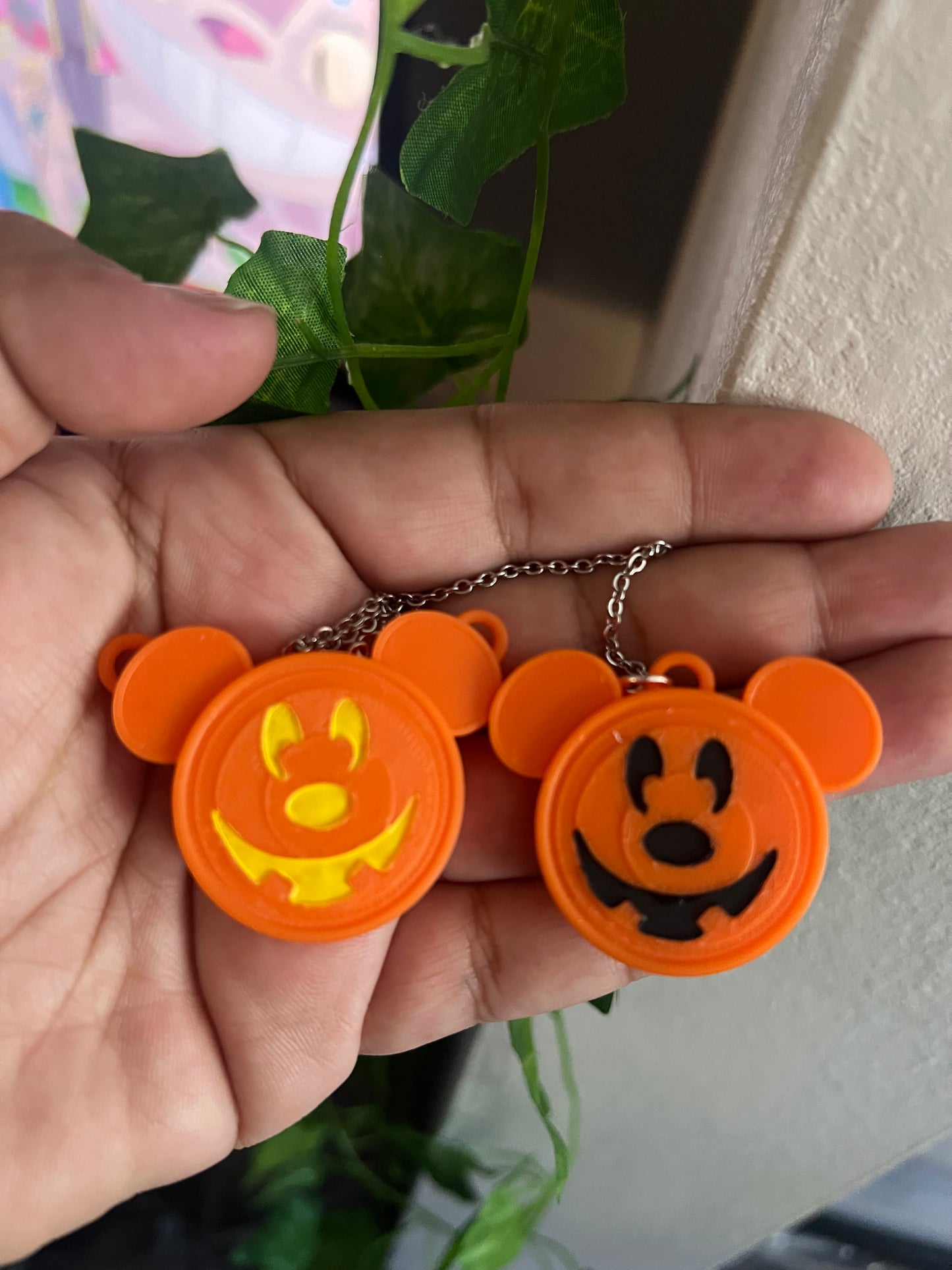 Labubu Pumpkin Mickey Crossbody Bag