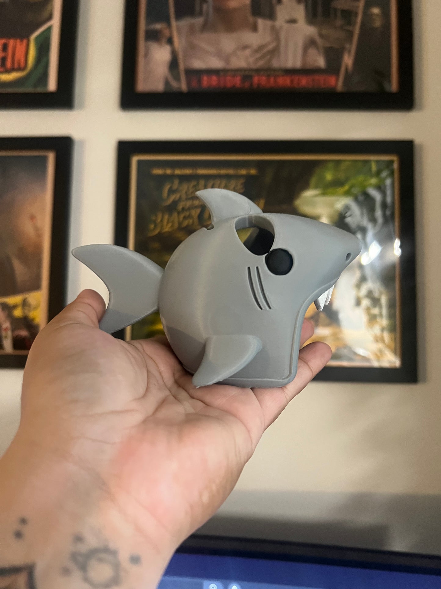 Labubu Full Shark Hat