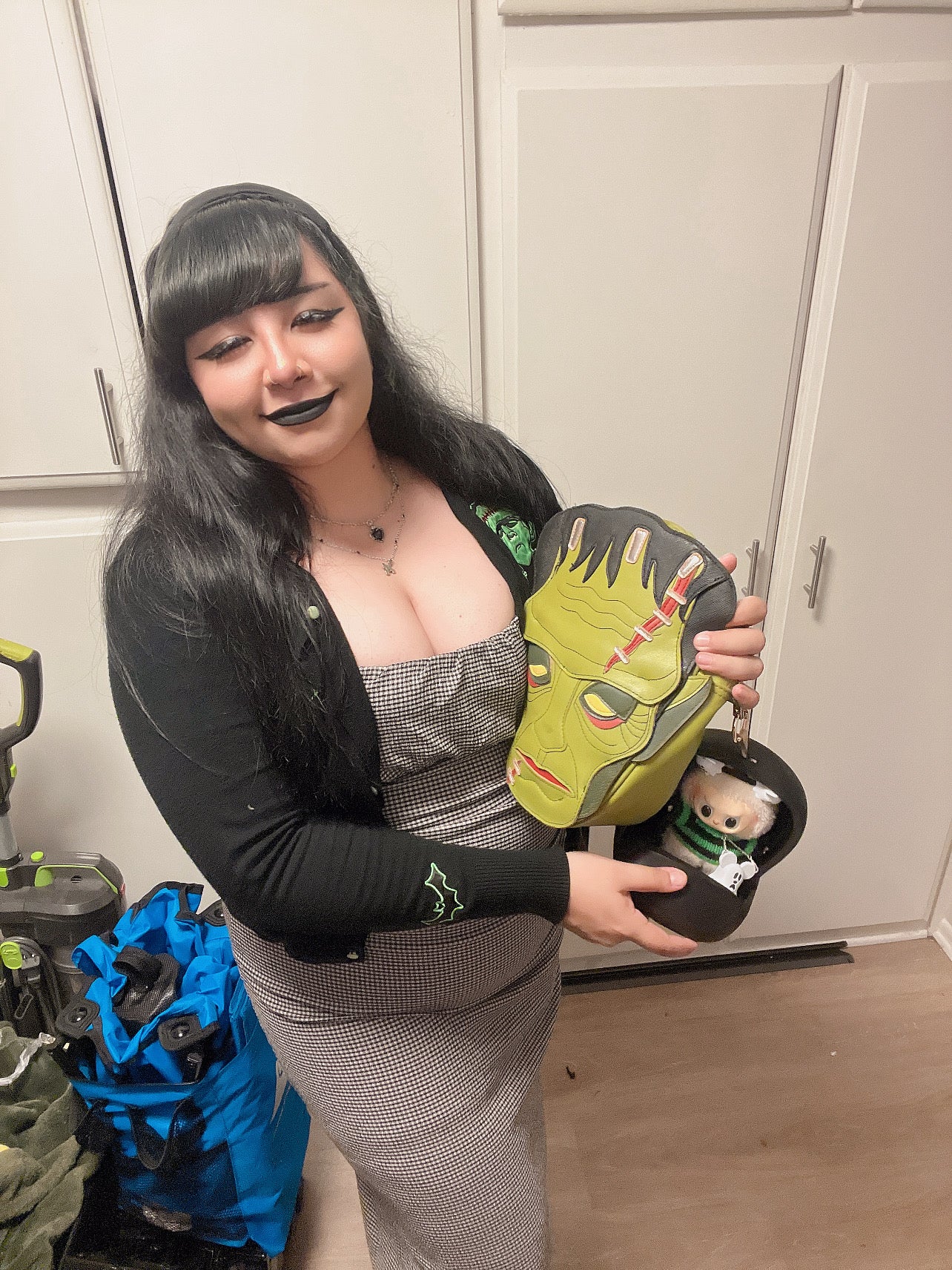Doom Buggy Labubu Carrier Keychain Slot