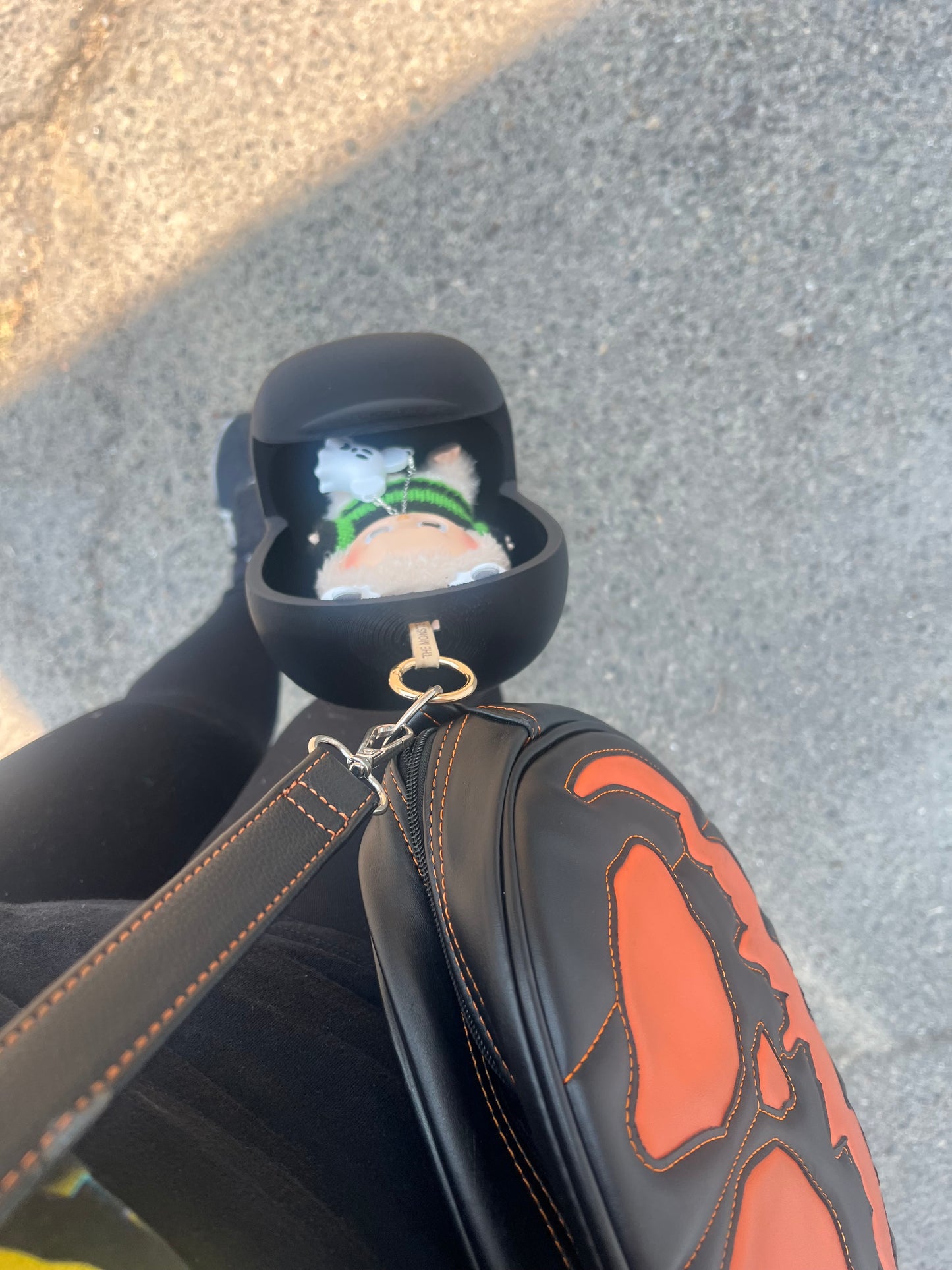 Doom Buggy Labubu Carrier Keychain Slot