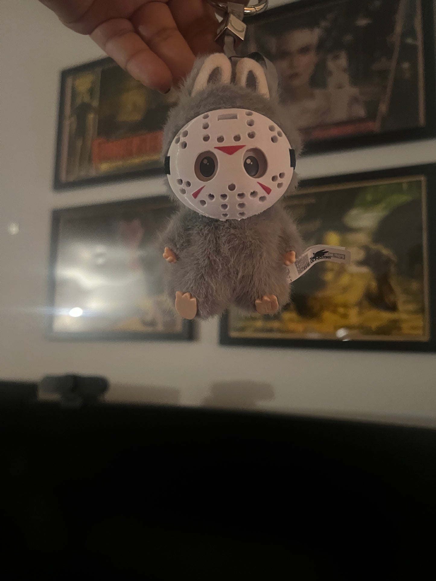 Labubu Jason Voorhees Pin for Love Mask