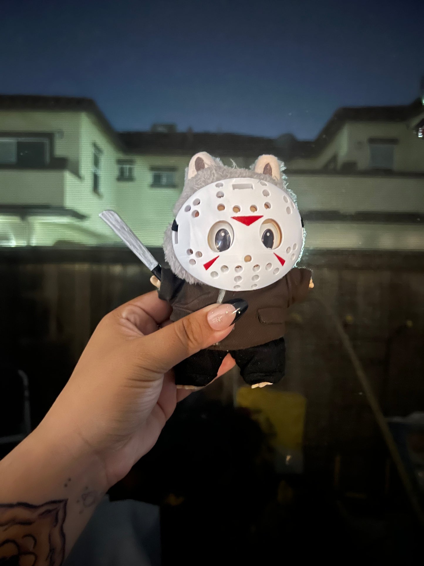 Jason Voorhees Labubu Horror Costume