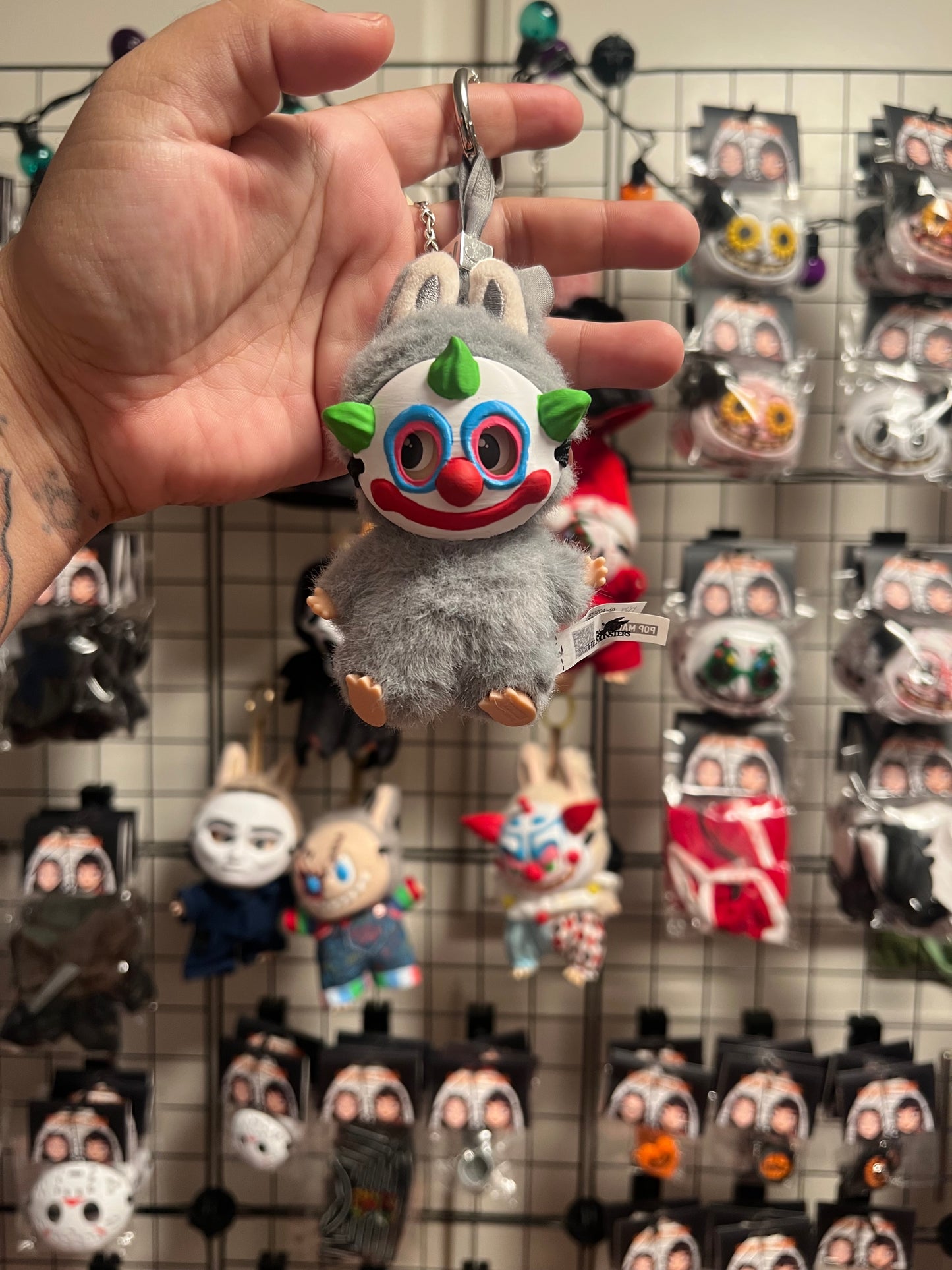 Labubu Pin for Love Shorty Mask Acessory