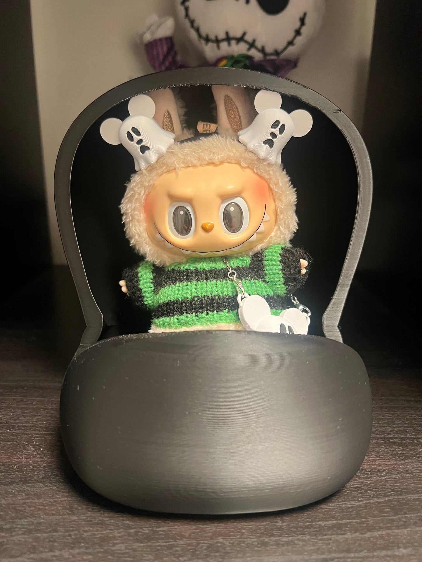 Doom Buggy Labubu Carrier Keychain Slot