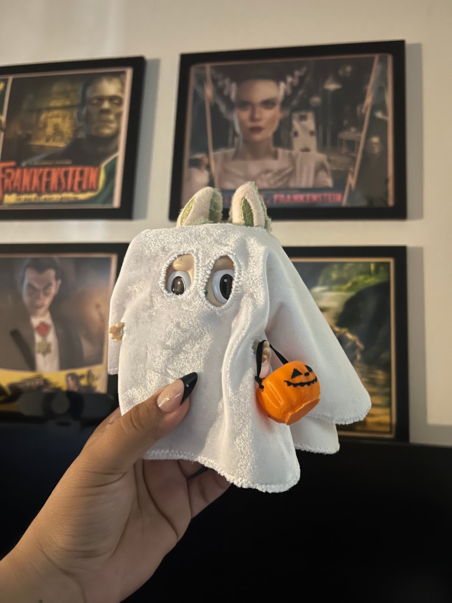 Labubu Spooky Cute Ghost Costume