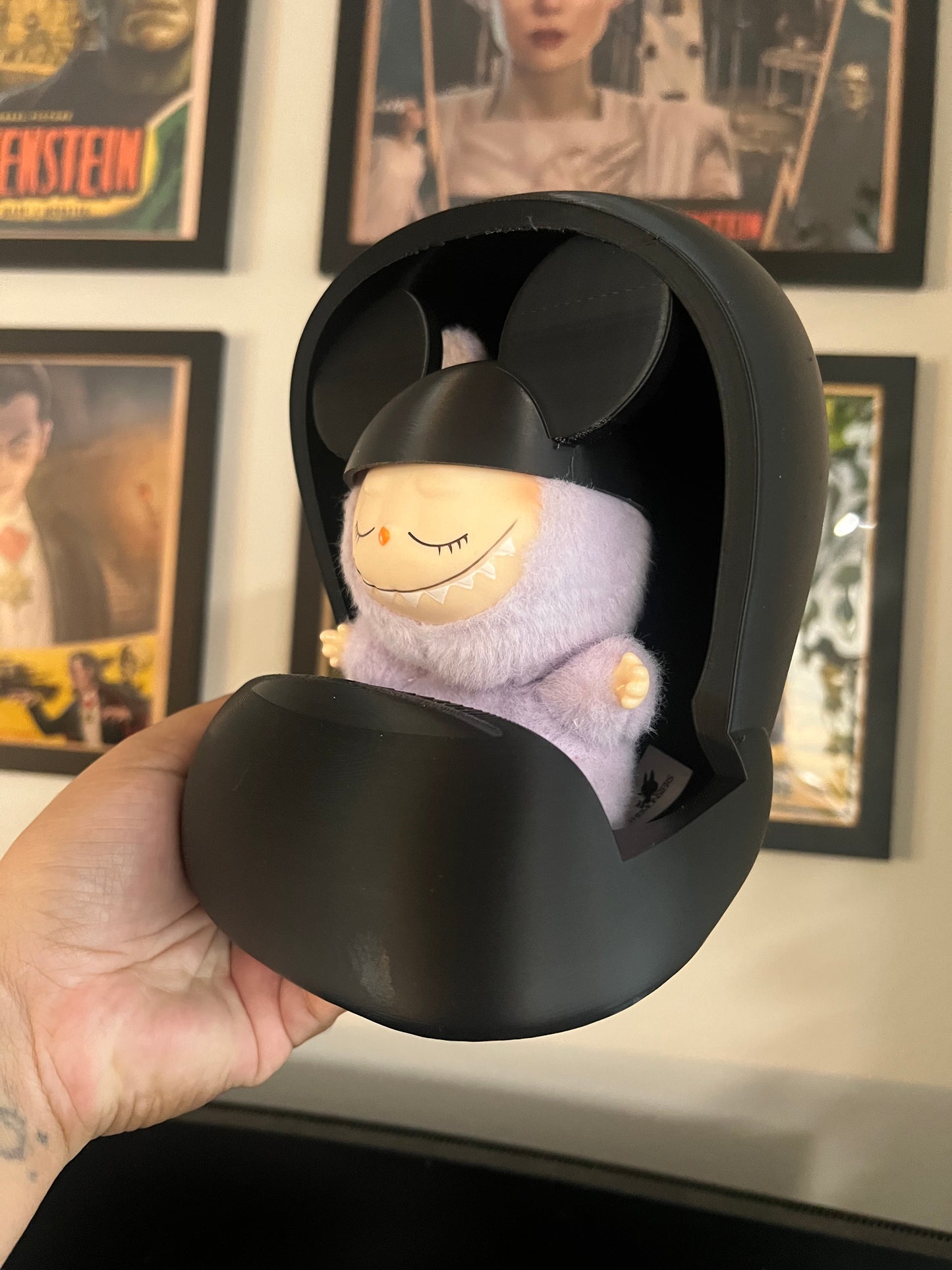 Labubu Doom Buggy Haunted Mansion Themed Display
