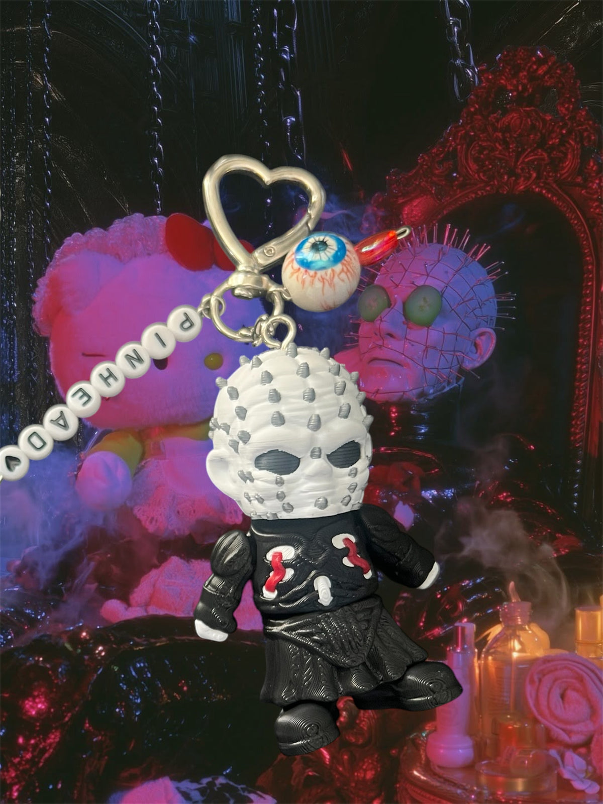 Pinhead Keychain