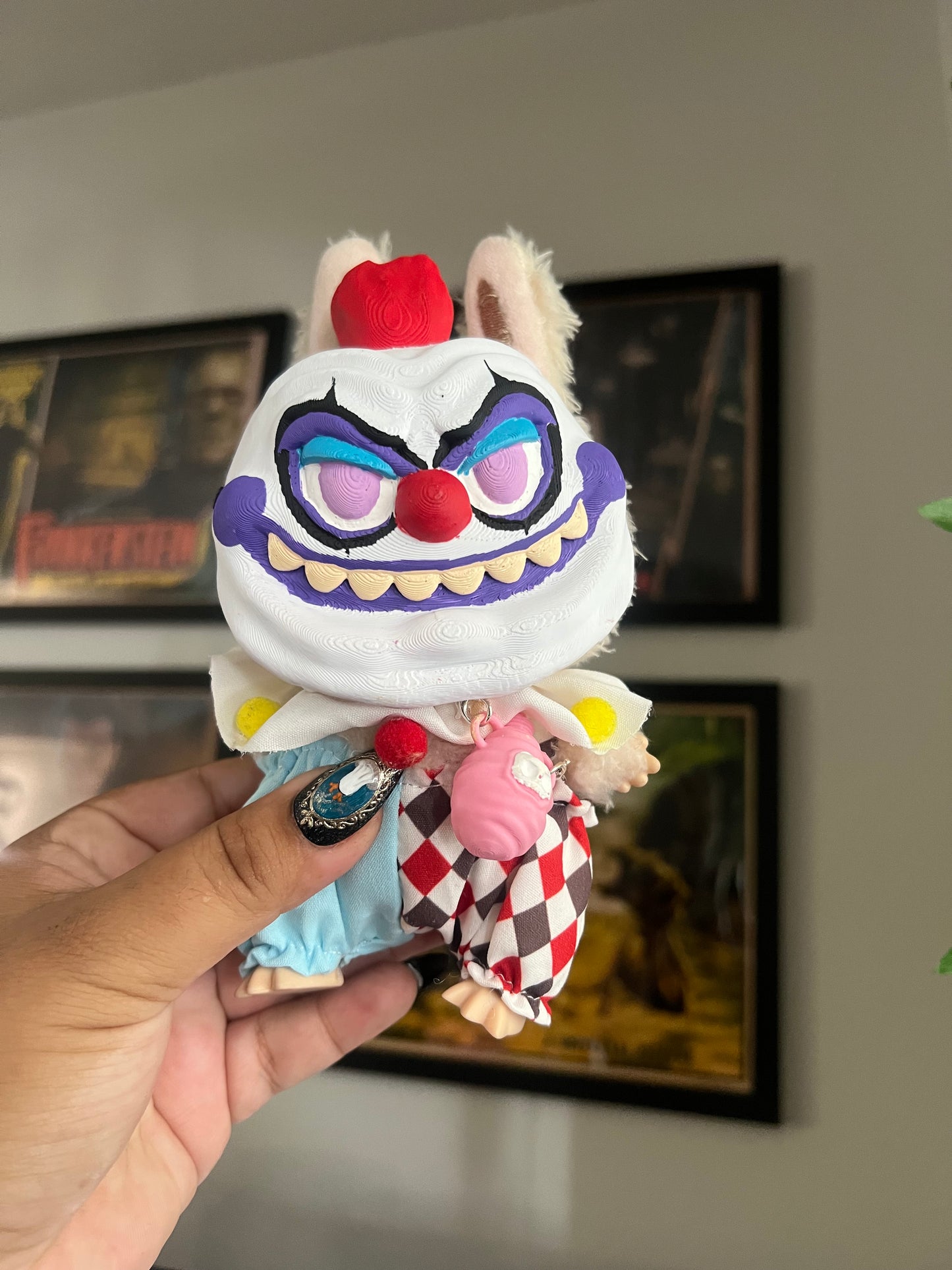 Fatso from Killer Klowns from Outer Space Mask Acessory