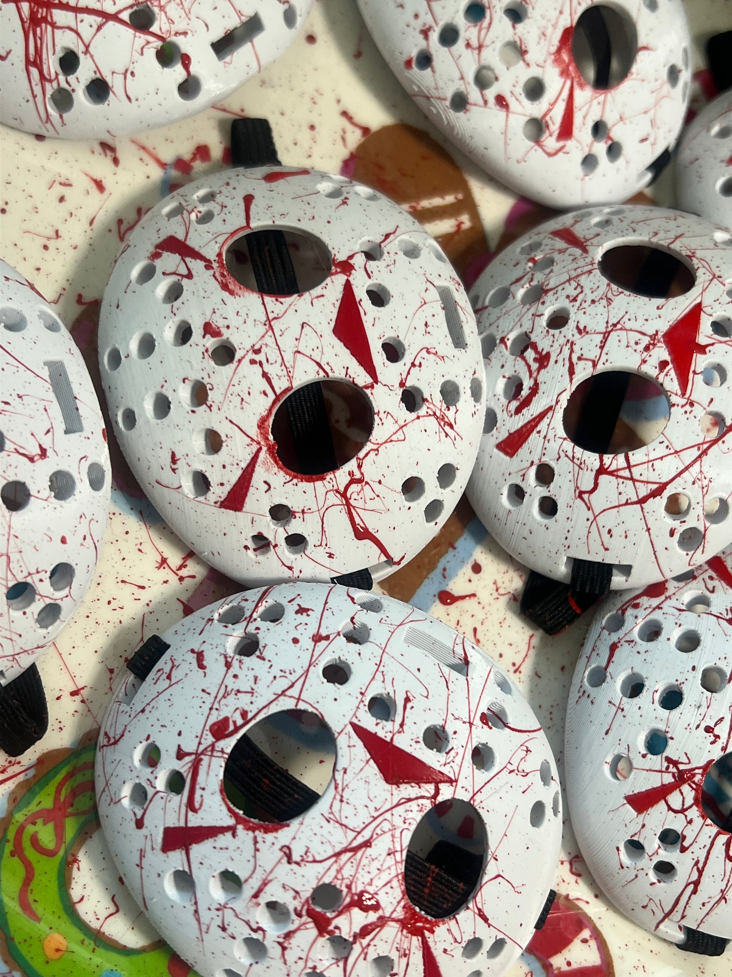 Labubu Jason Voorhees Collection Masks