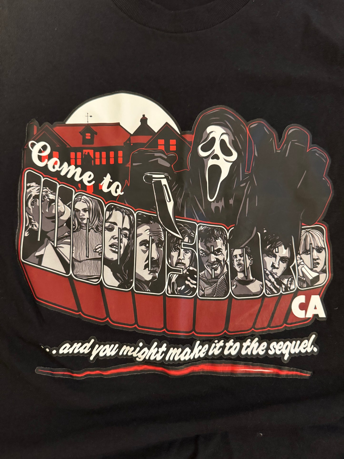 Large Unisex Horror T-SHIRTS HOODIES SWEATSHIRTS Everyday Halloween Shirts B Grade