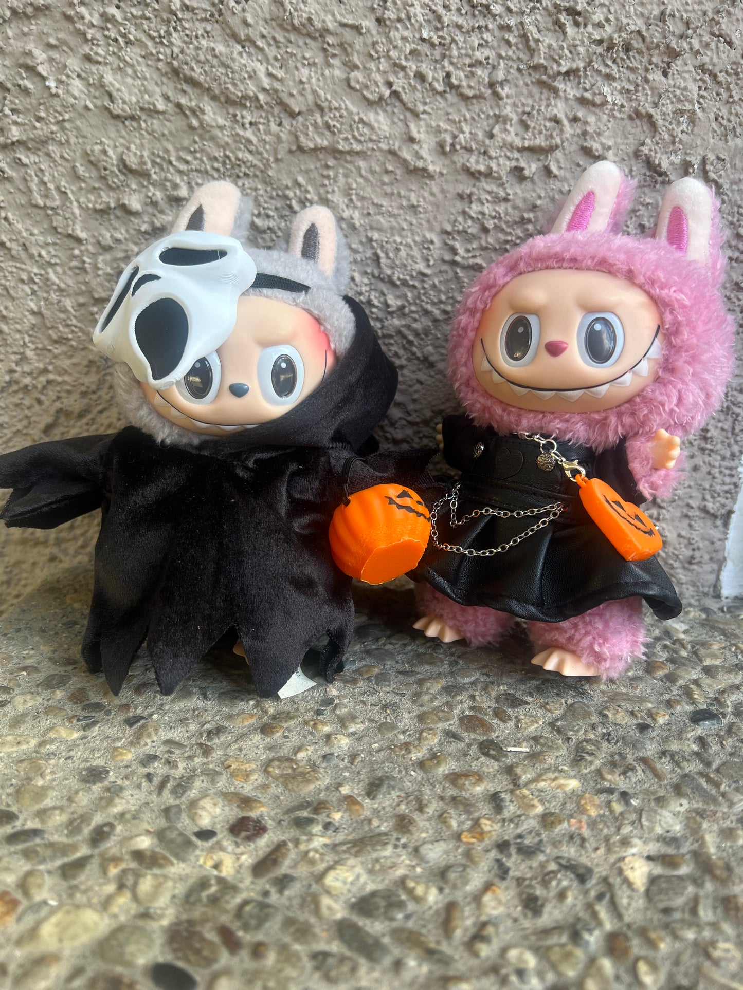 Jack-O-Latern Labubu Bag Accessory