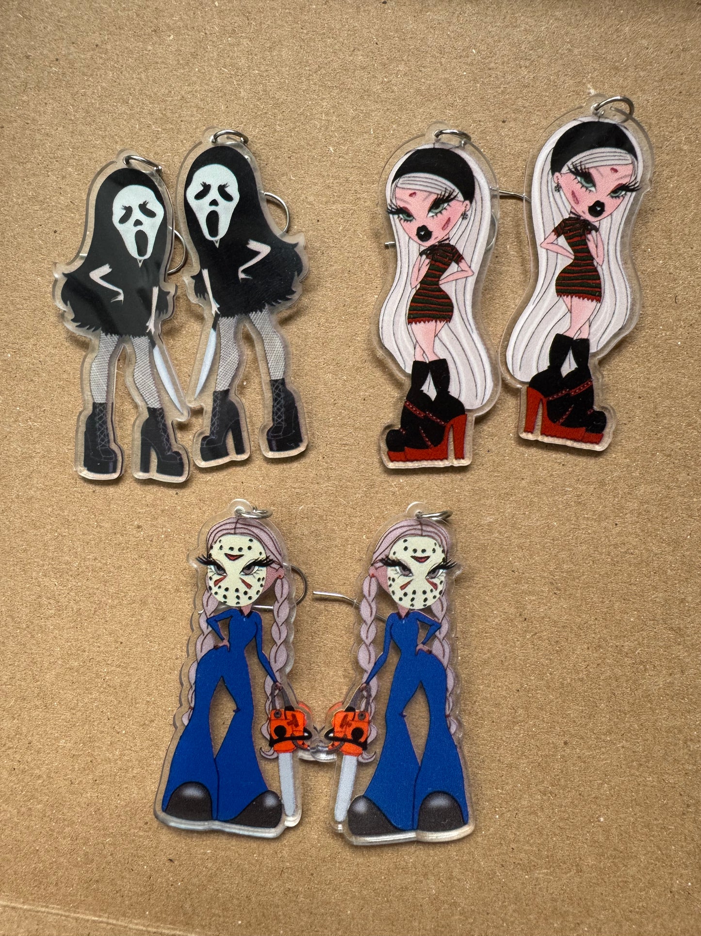 Bratz Halloween Baddies Ghostface Jason and Freddy