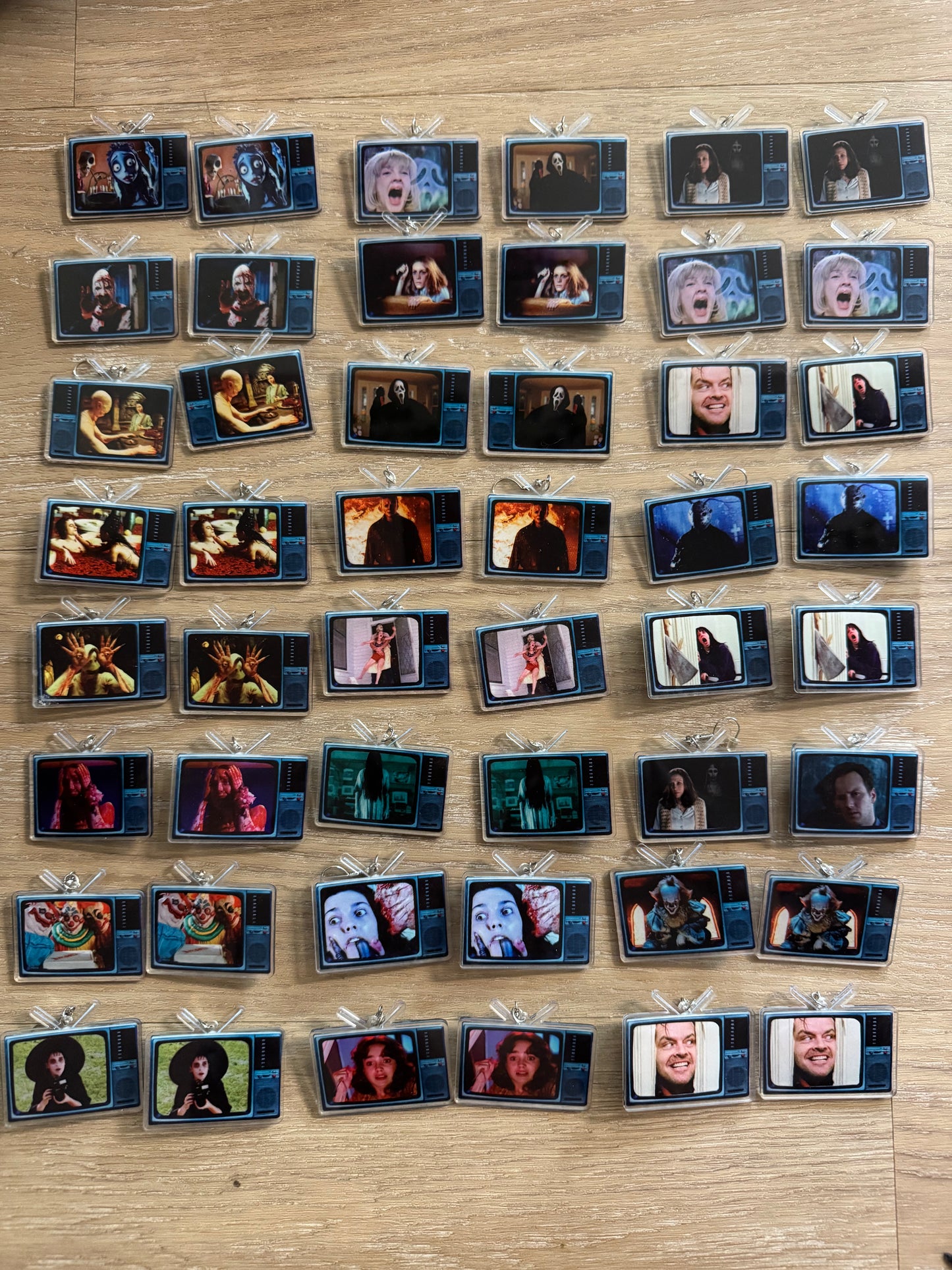 Halloween Horror Popular TV Scene Earrings