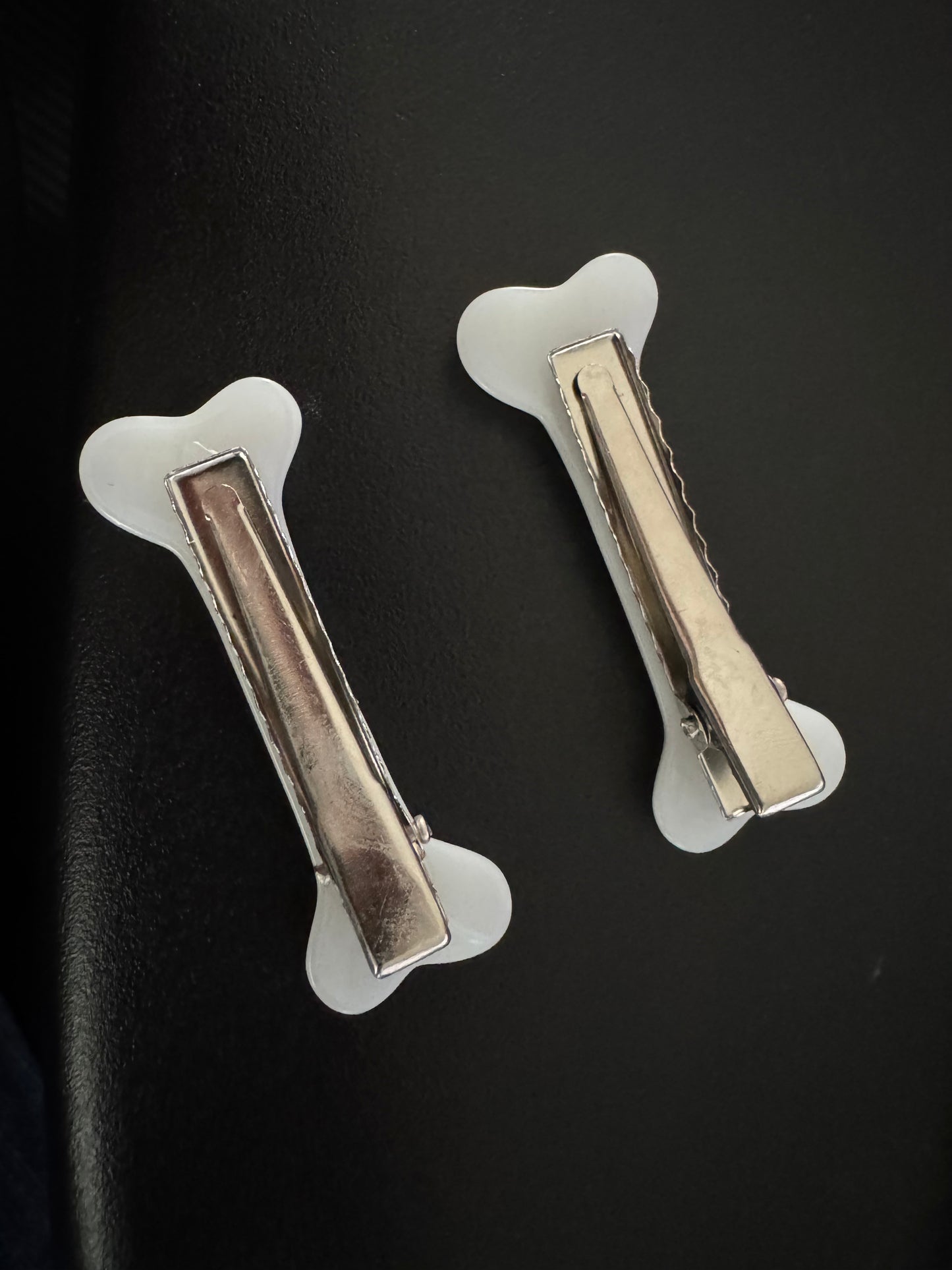 Spooky Bone Hair Clips