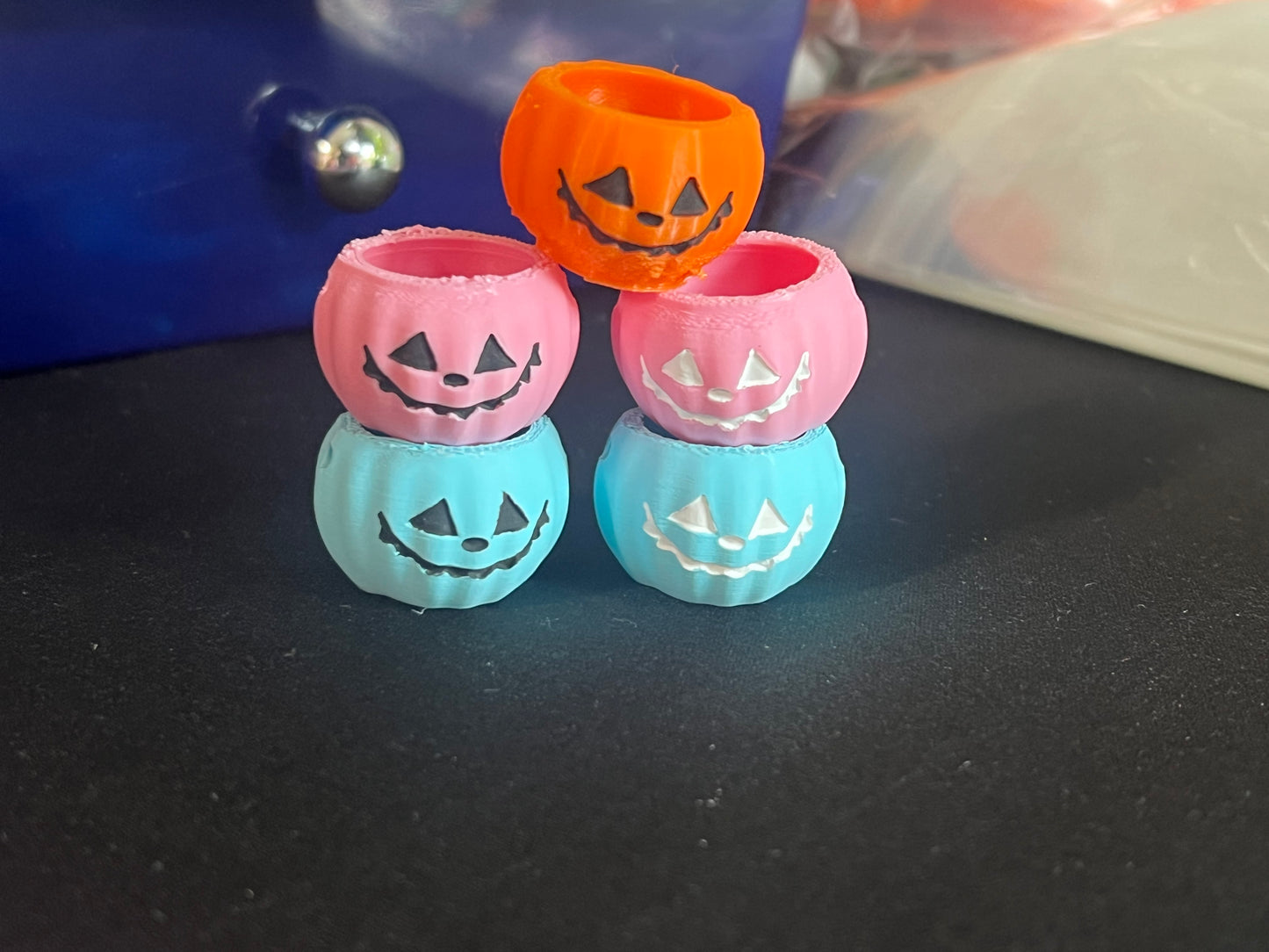 Jack-O-Latern Labubu Bag Accessory