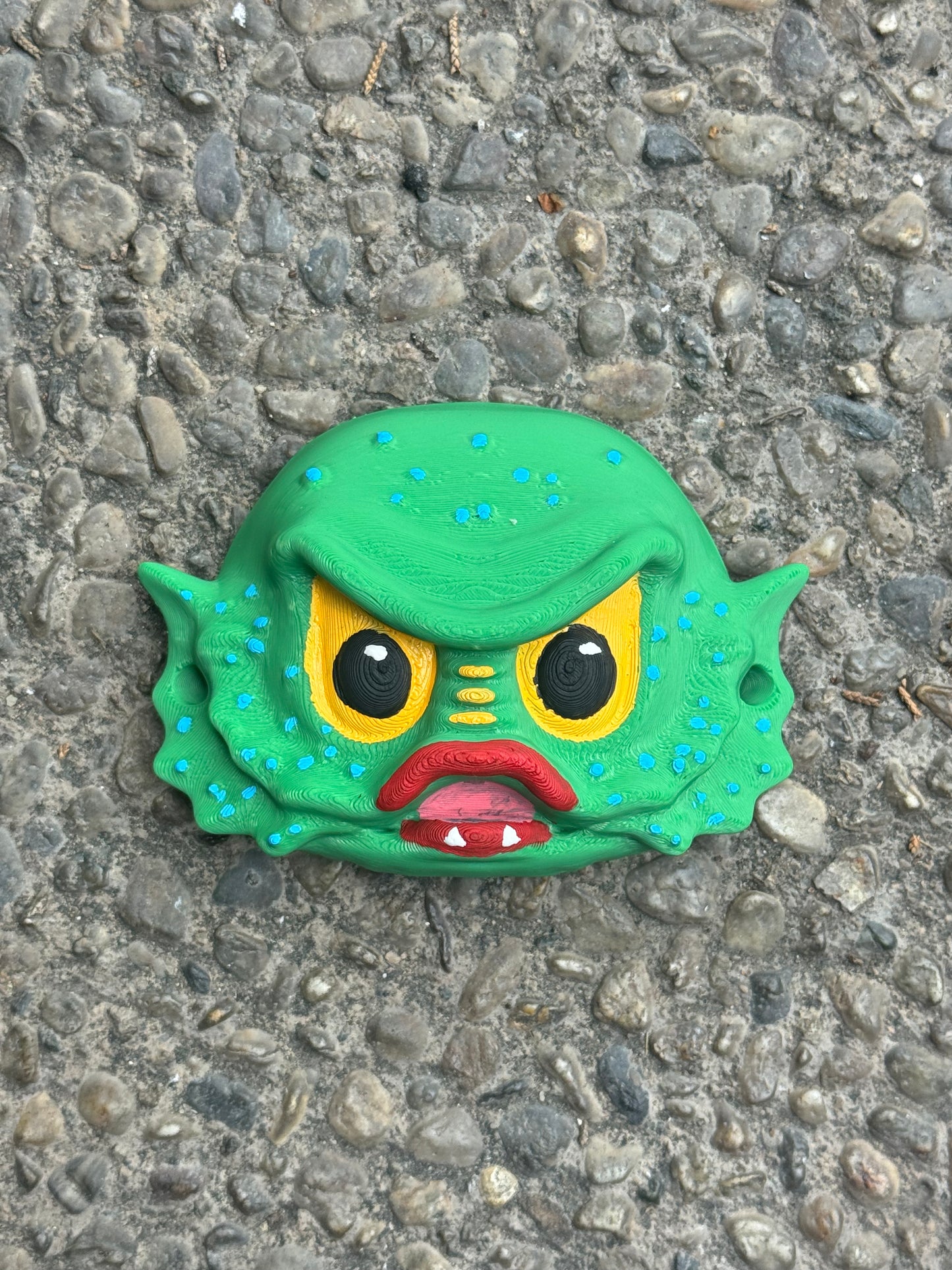 The Creature from the Black Lagoon Labubu Mask