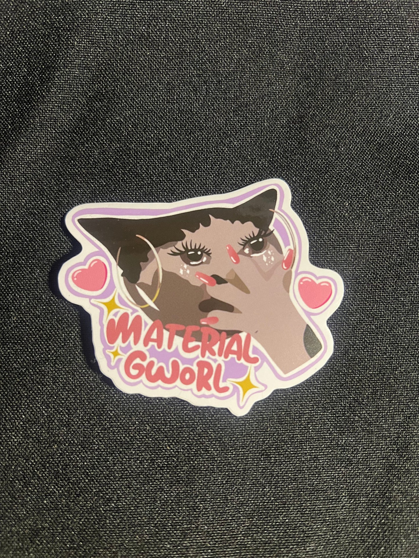 Holographic Stickers Girly Pop