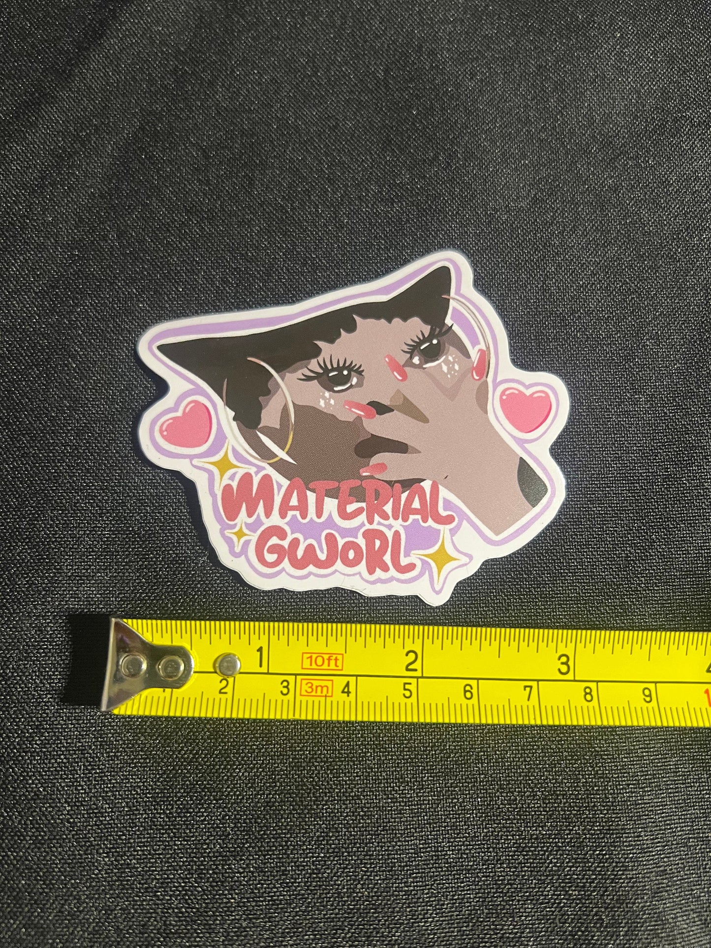 Holographic Stickers Girly Pop