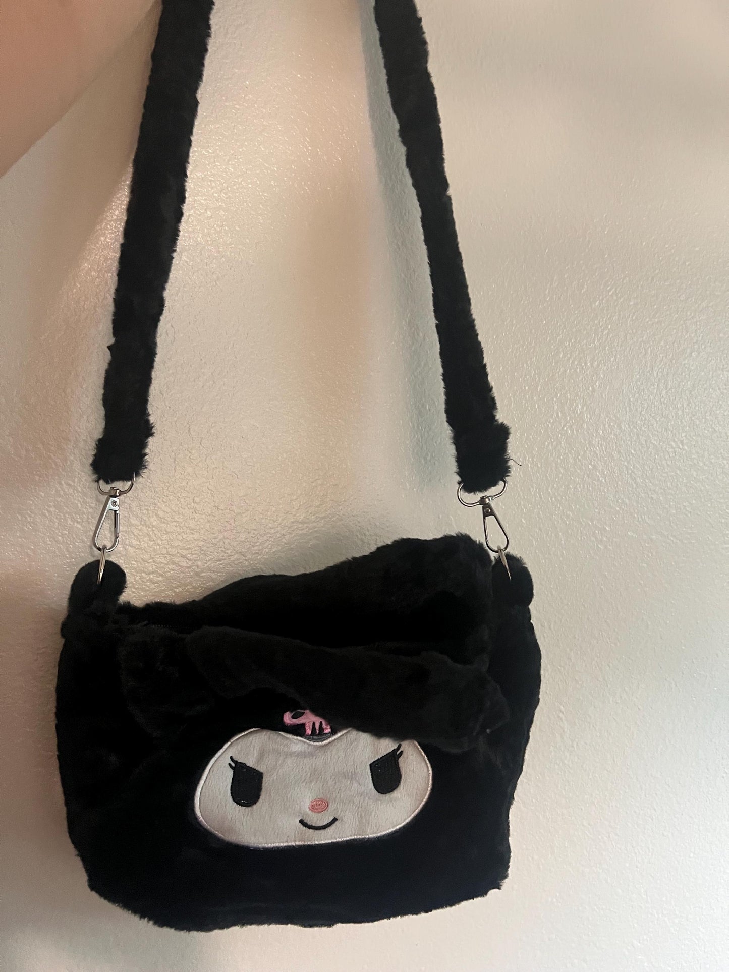 Cute Sanrio Plush Crossbody/Handbag Melody Kuromi and Hello Kitty