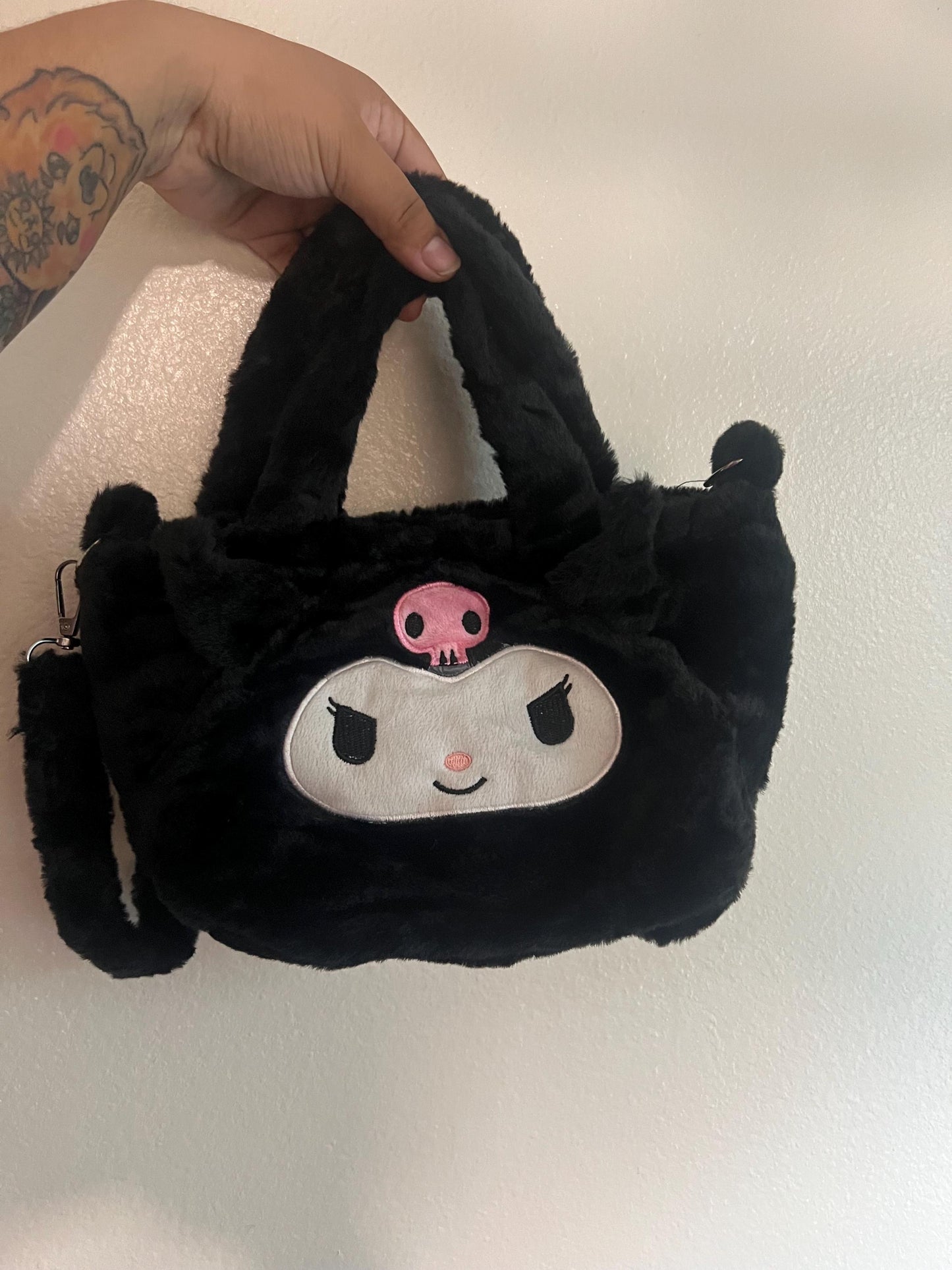 Cute Sanrio Plush Crossbody/Handbag Melody Kuromi and Hello Kitty