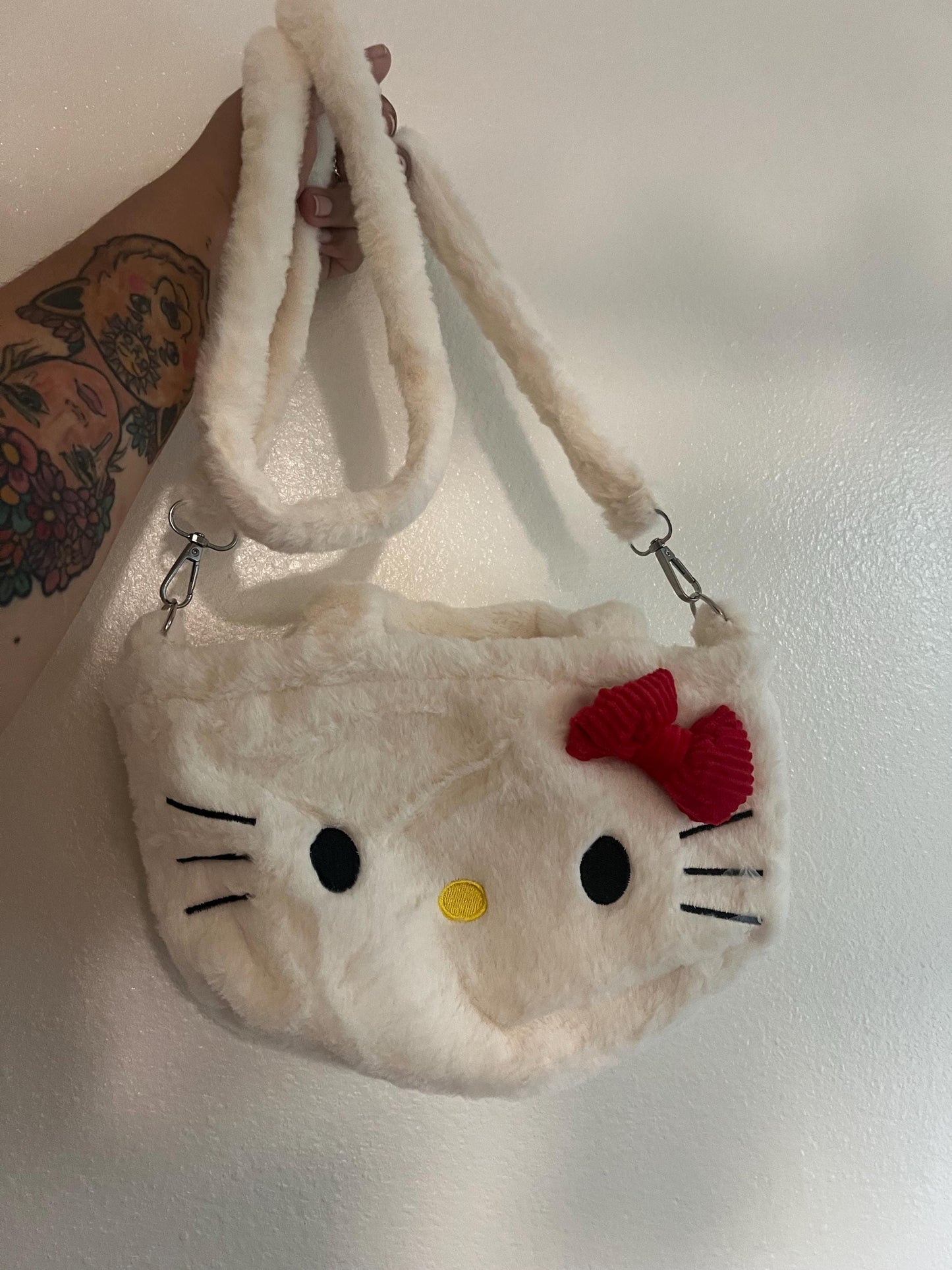 Cute Sanrio Plush Crossbody/Handbag Melody Kuromi and Hello Kitty