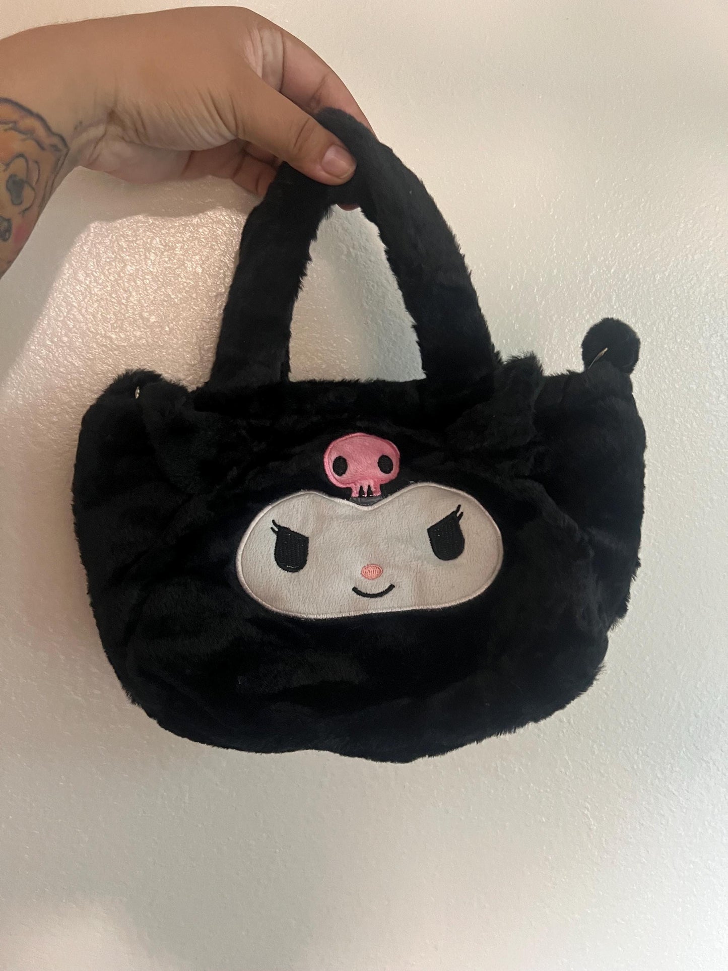 Cute Sanrio Plush Crossbody/Handbag Melody Kuromi and Hello Kitty