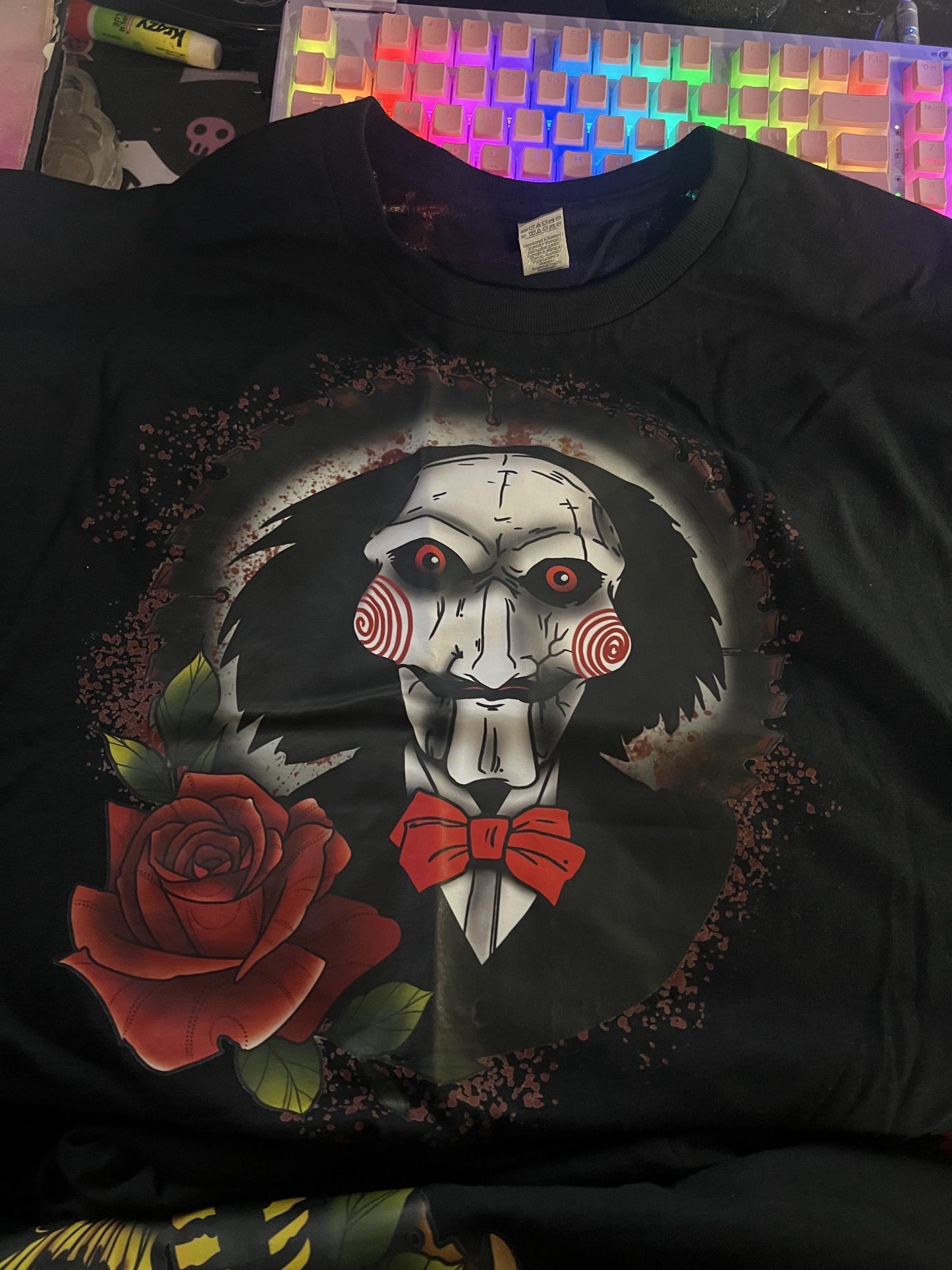 Small Unisex Horror T-SHIRTS HOODIES SWEATSHIRTS Everyday Halloween Shirts B Grade
