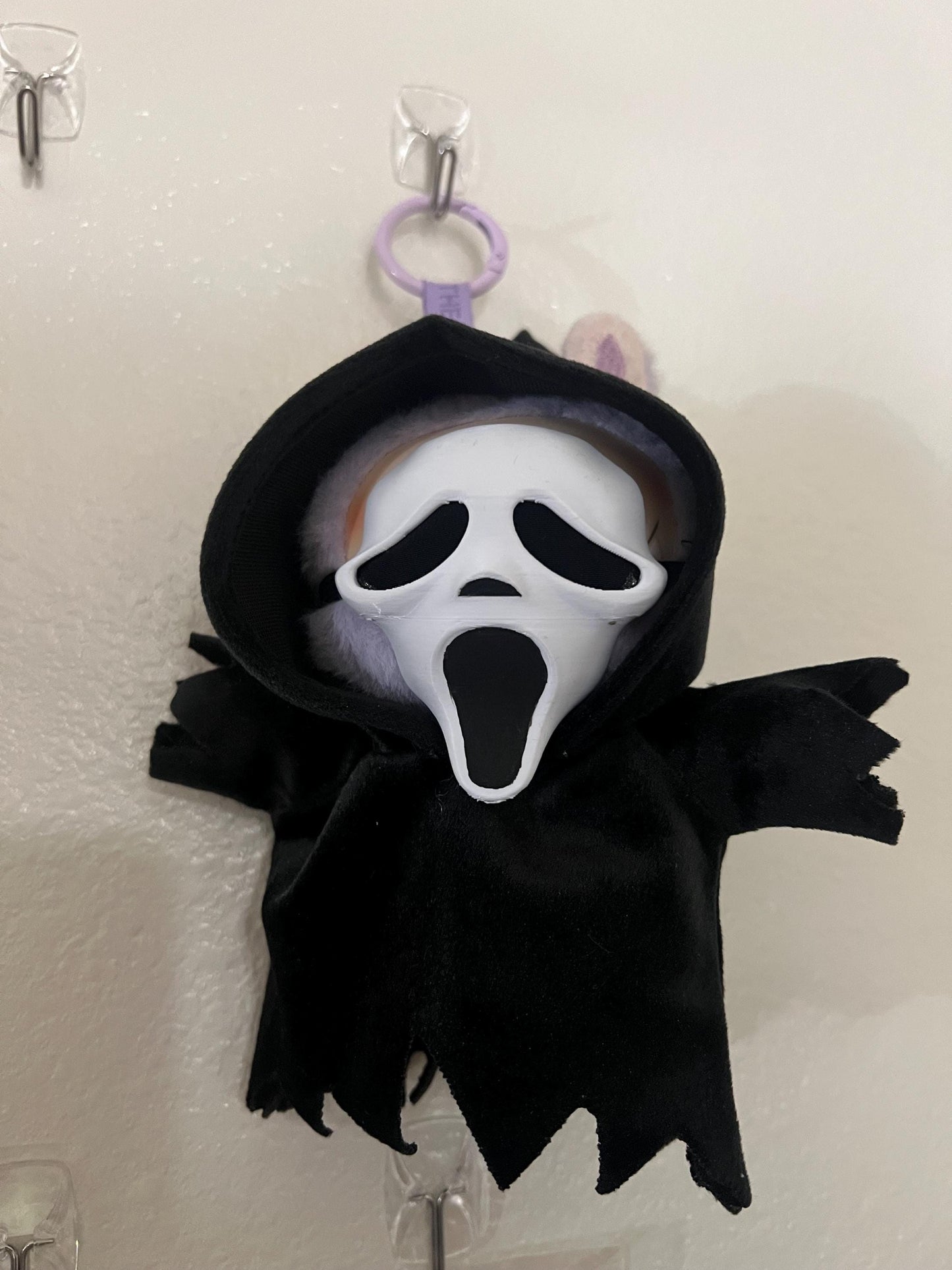 Labubu Handmade Ghostface Costume with Mask and Knife Set Labubu Ghostface Robe Costume