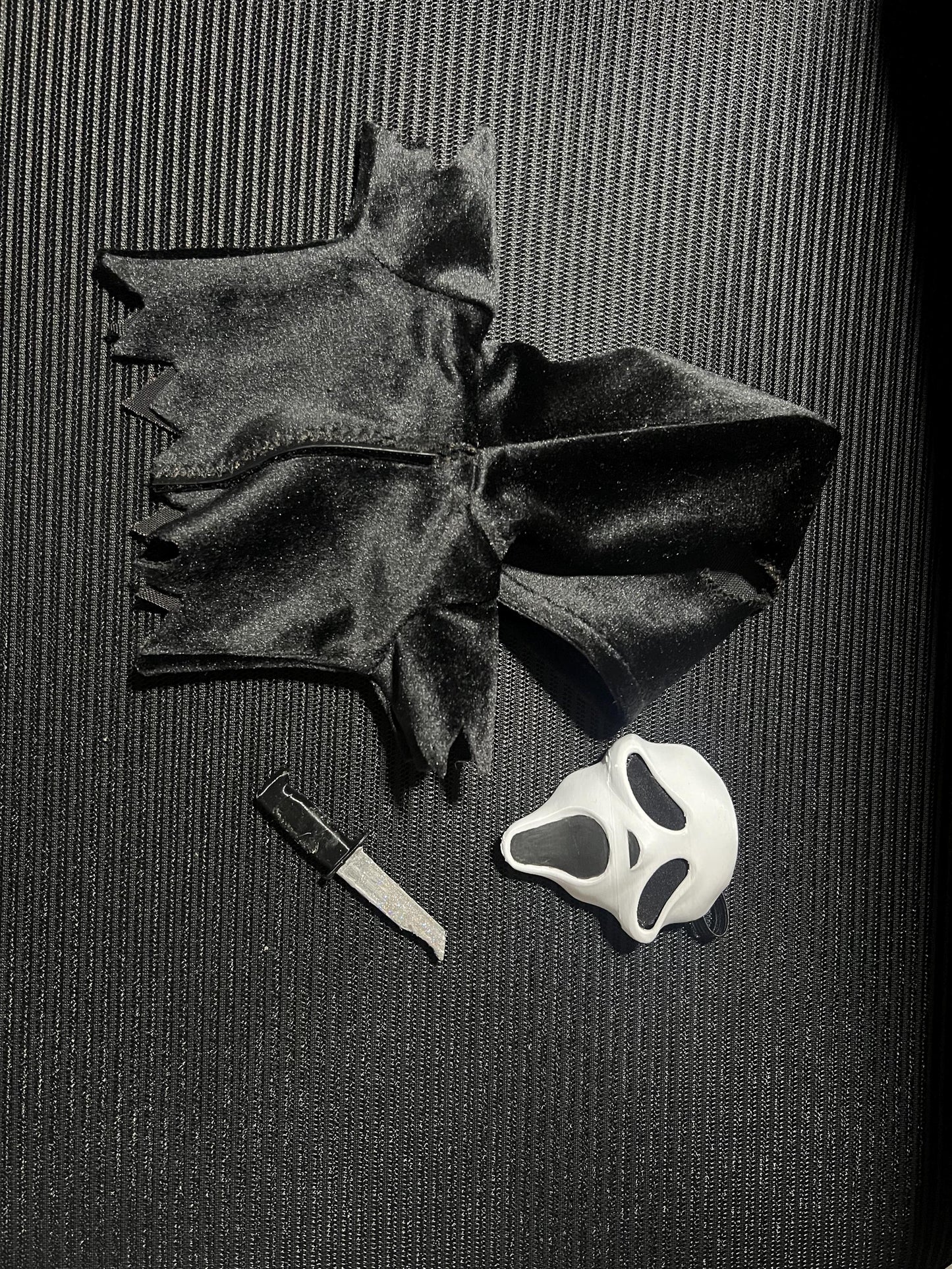 Labubu Handmade Ghostface Costume with Mask and Knife Set Labubu Ghostface Robe Costume