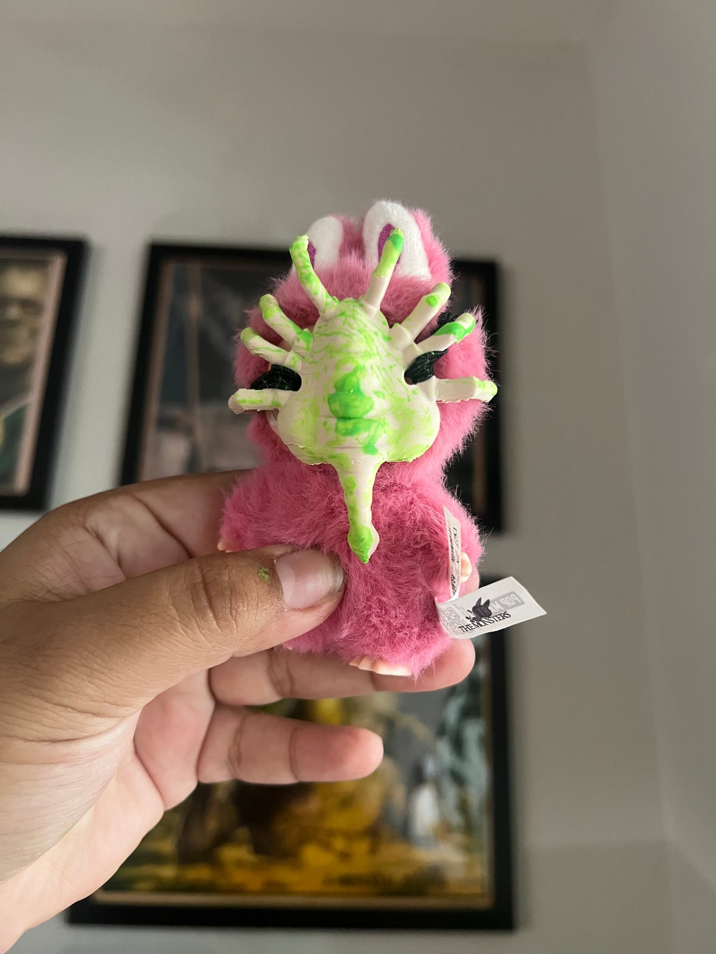 Labubu Pin for Love Baby Face Hugger