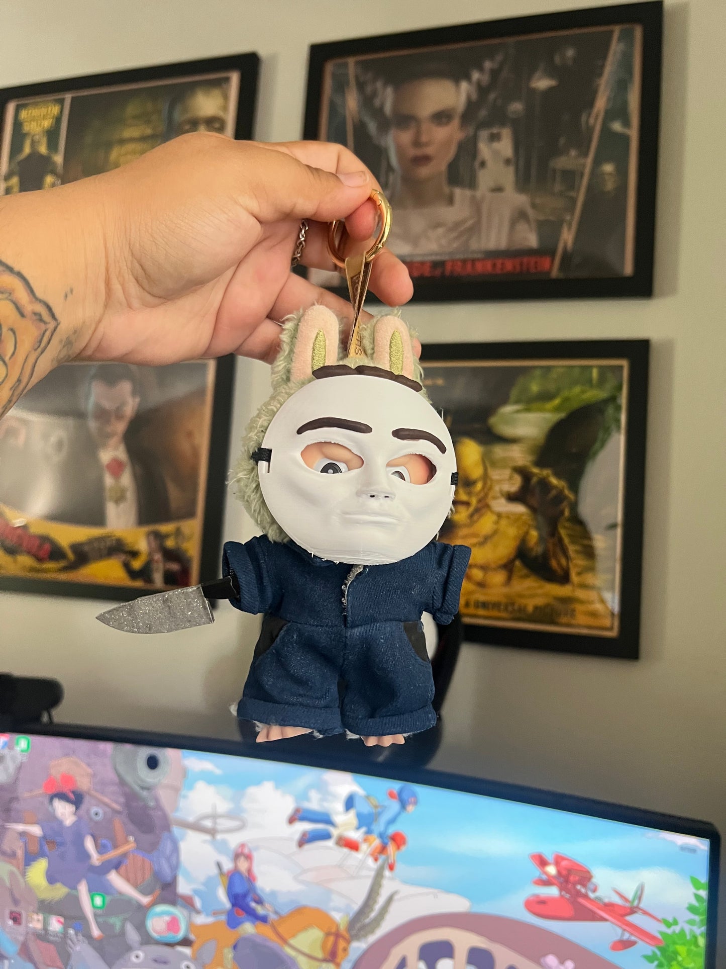 Labubu Michael Myers Costume