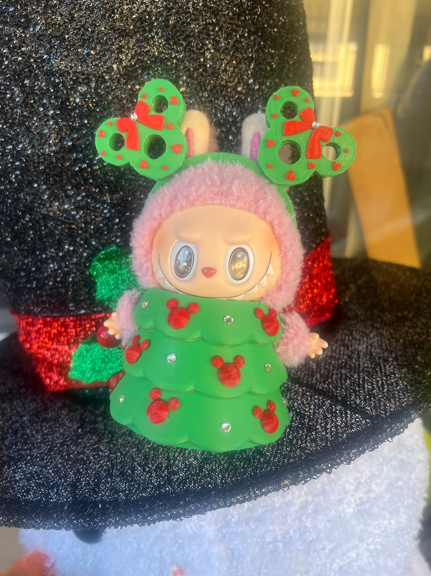 Labubu Christmas Tree Printed Costume