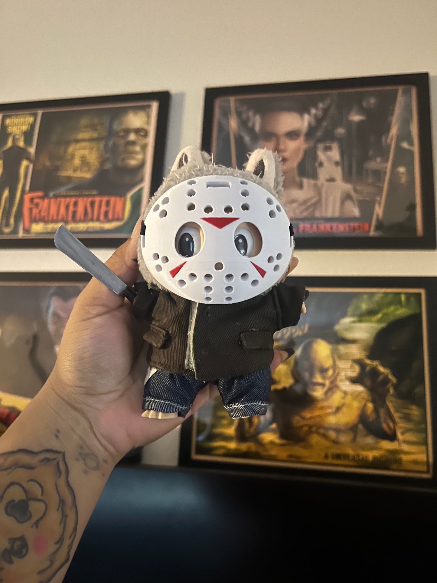 Labubu Horror Slasher Acessories