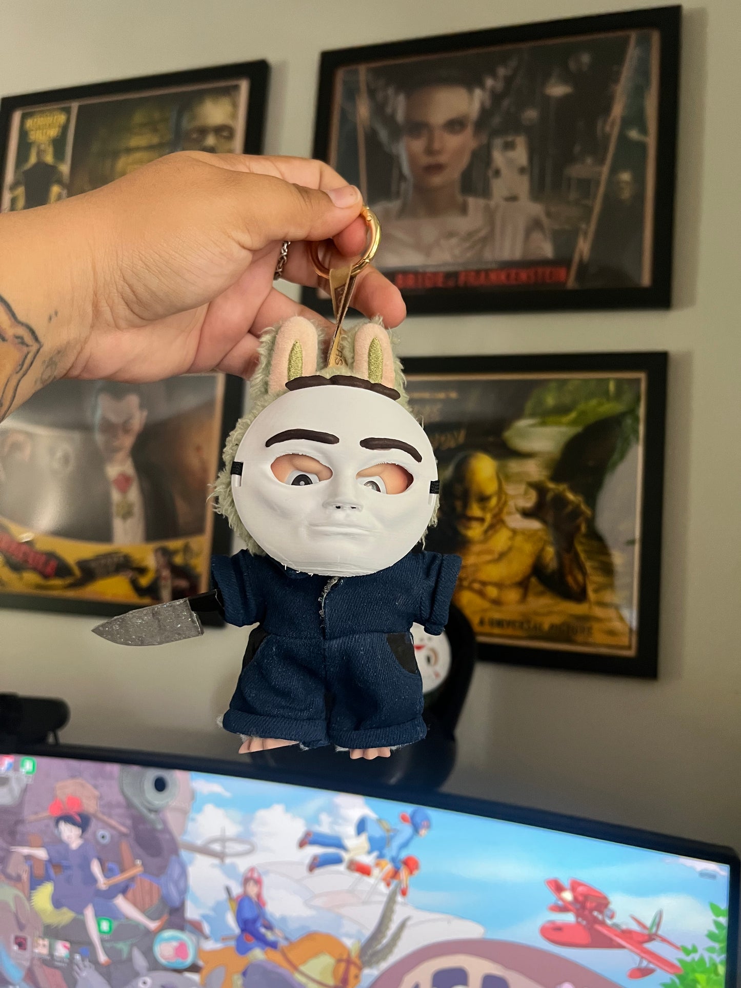 Labubu Michael Myers Costume
