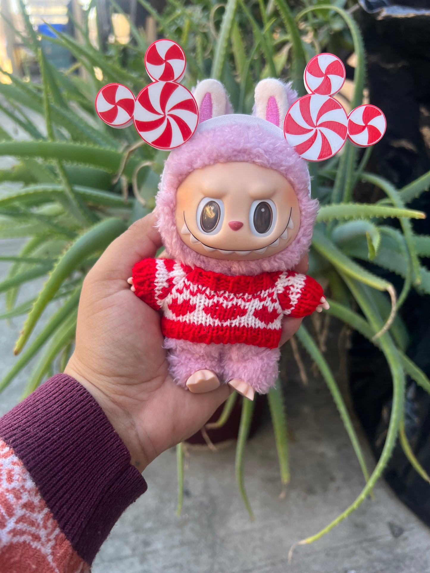 Labubu Peppermint Mickey Headband