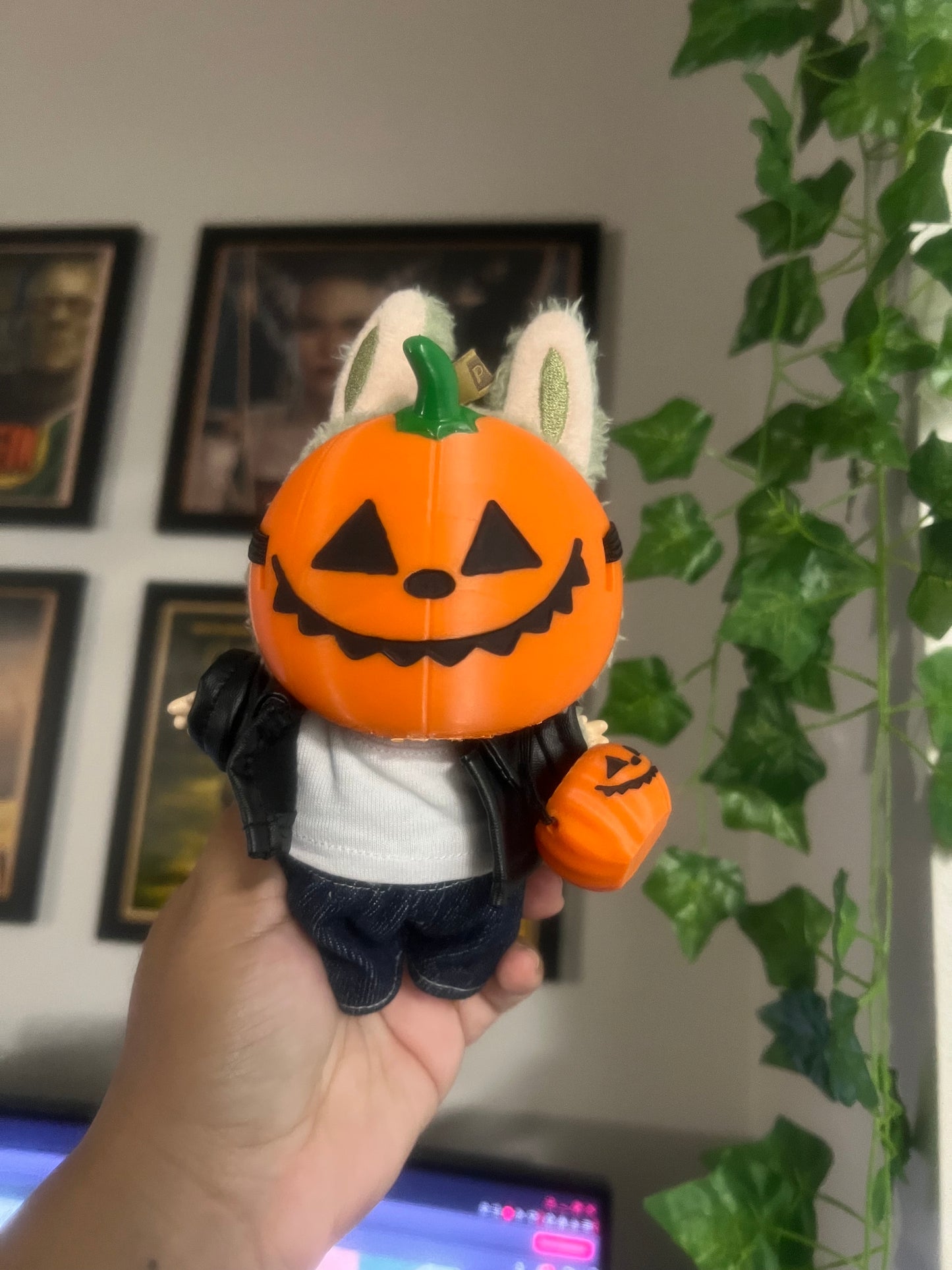 Labubu Jack o Lantern Halloween Masks