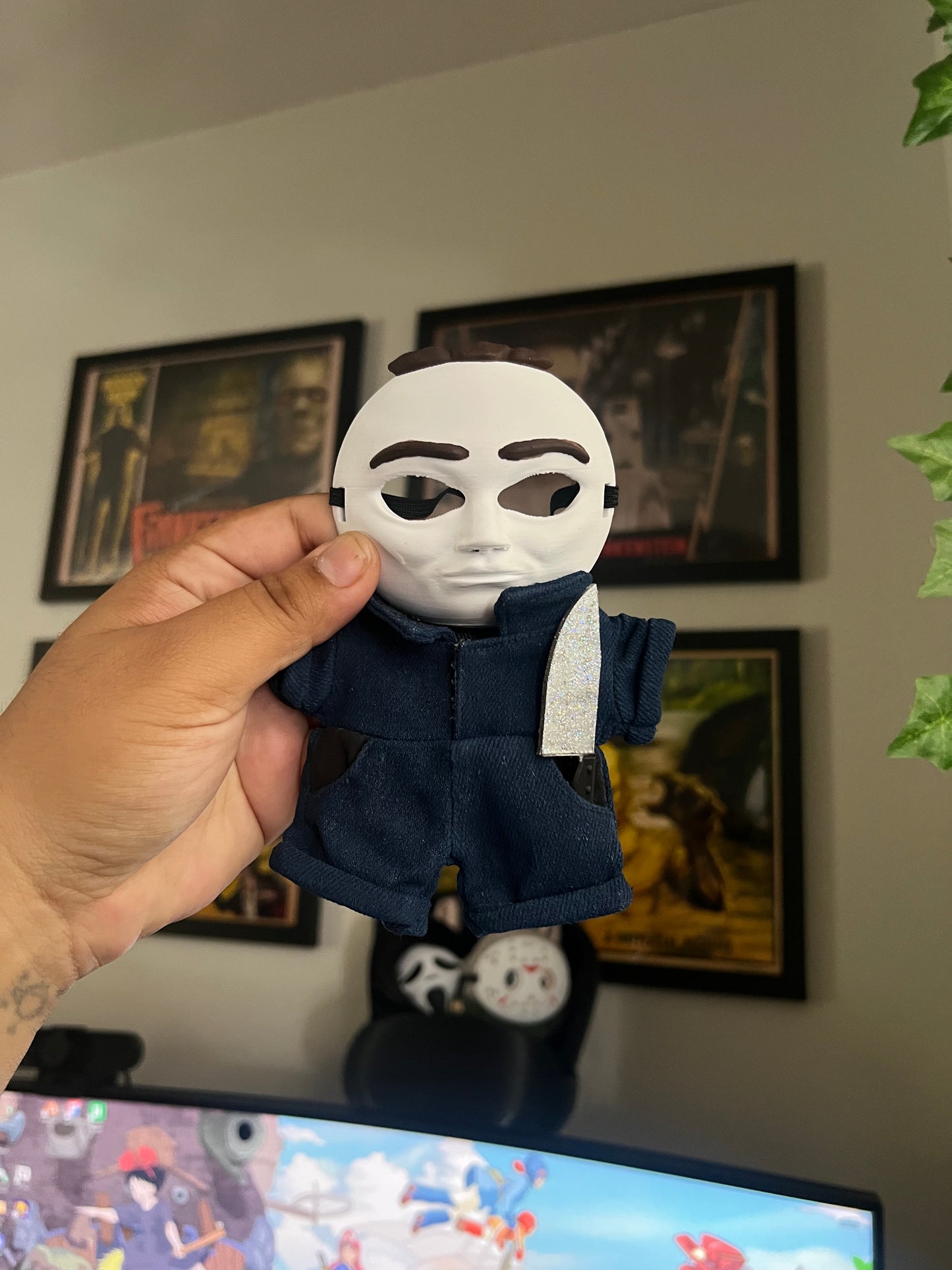 Labubu Michael Myers Costume