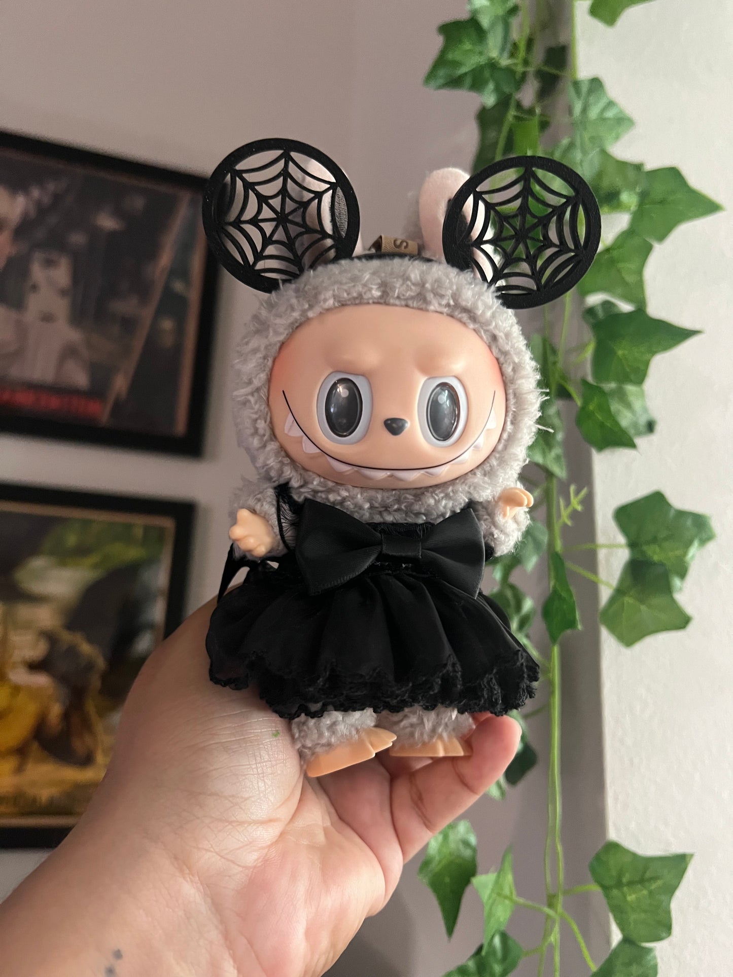 Labubu Disney Spiderweb Ears
