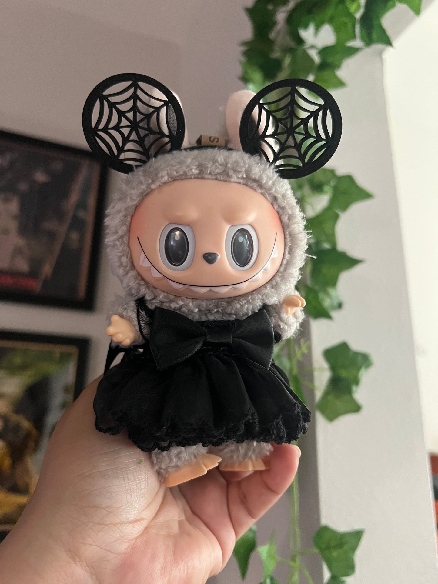 Labubu Disney Spiderweb Ears