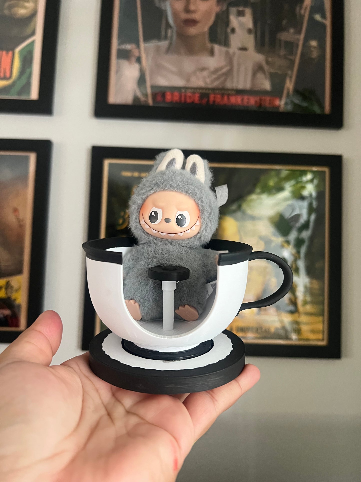 Labubu Pin for Love Disney Teacup Ride Display