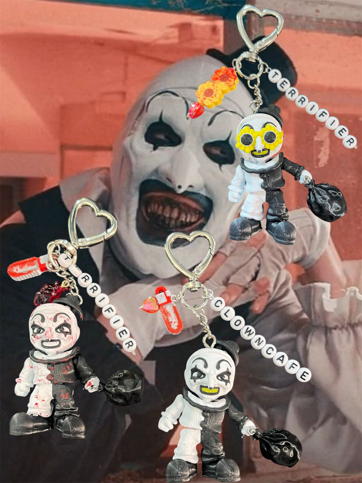 Art the Clown Keychain