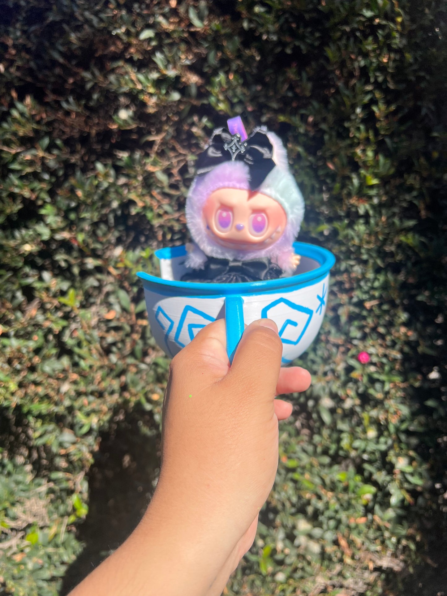 Labubu Disney Teacup Ride Display