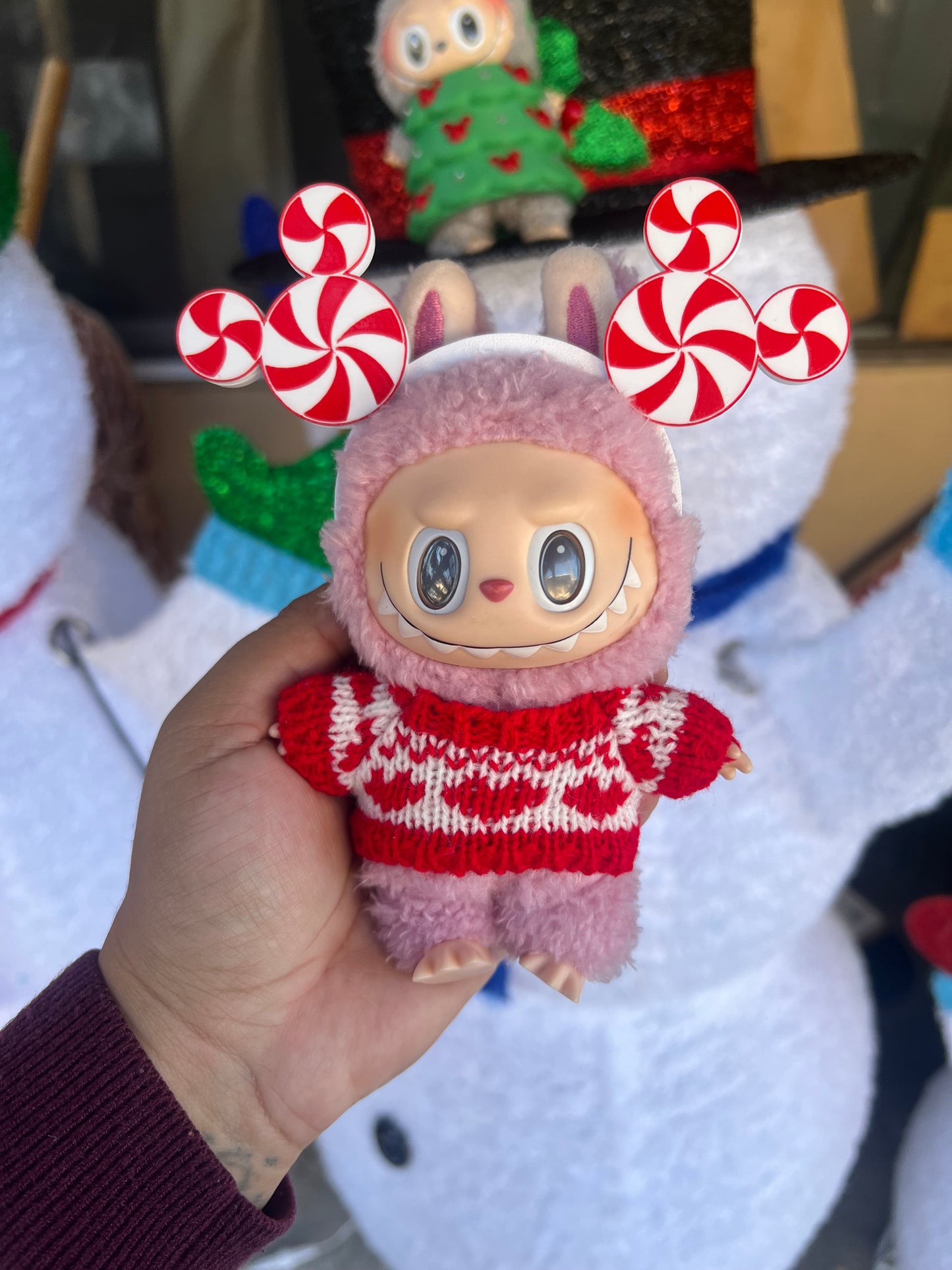 Labubu Peppermint Mickey Headband