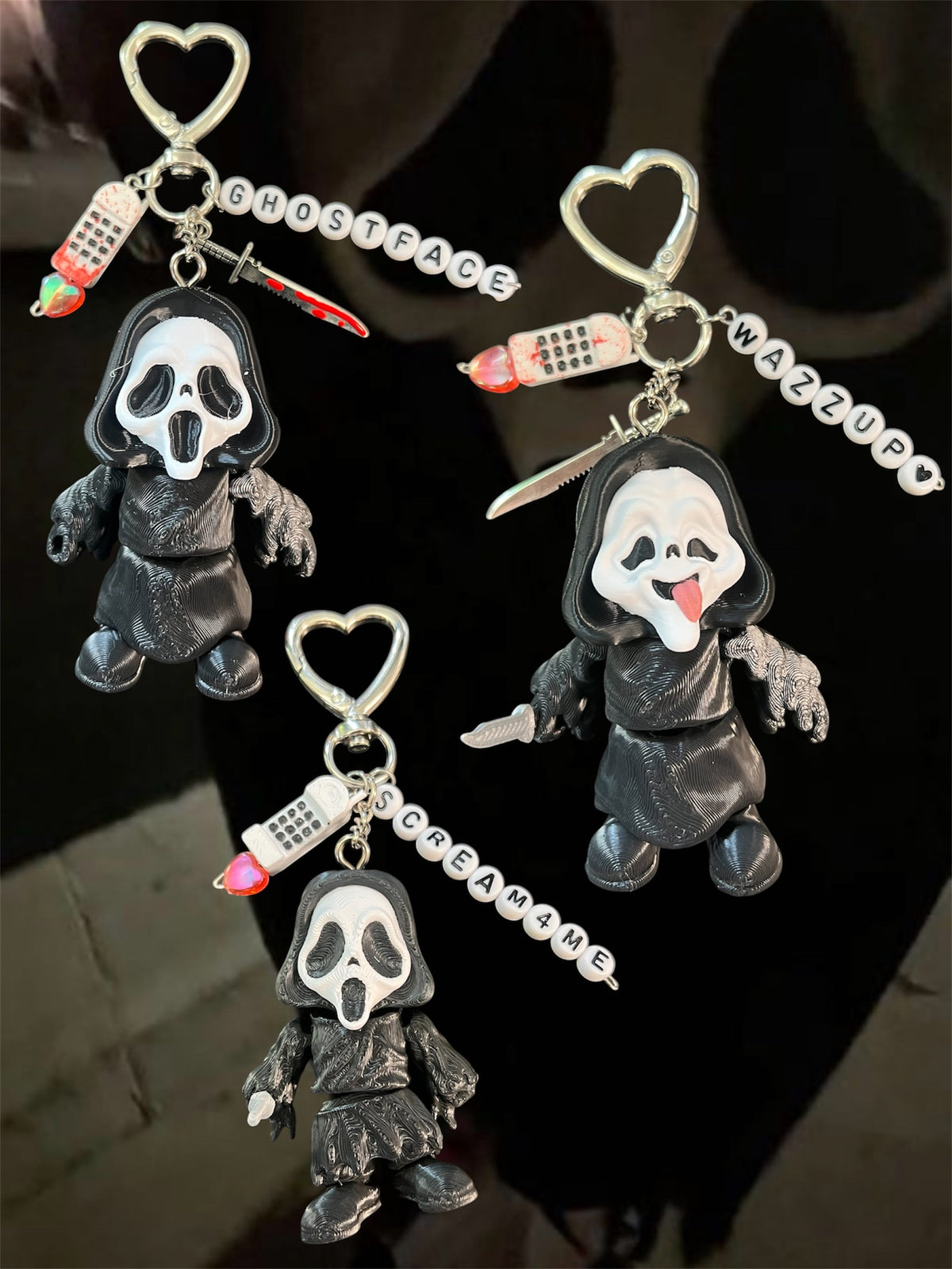 Ghostface Keychain