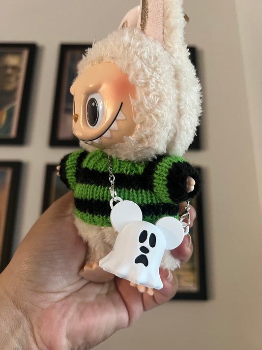 Labubu Ghost Mickey Crossbody Bag