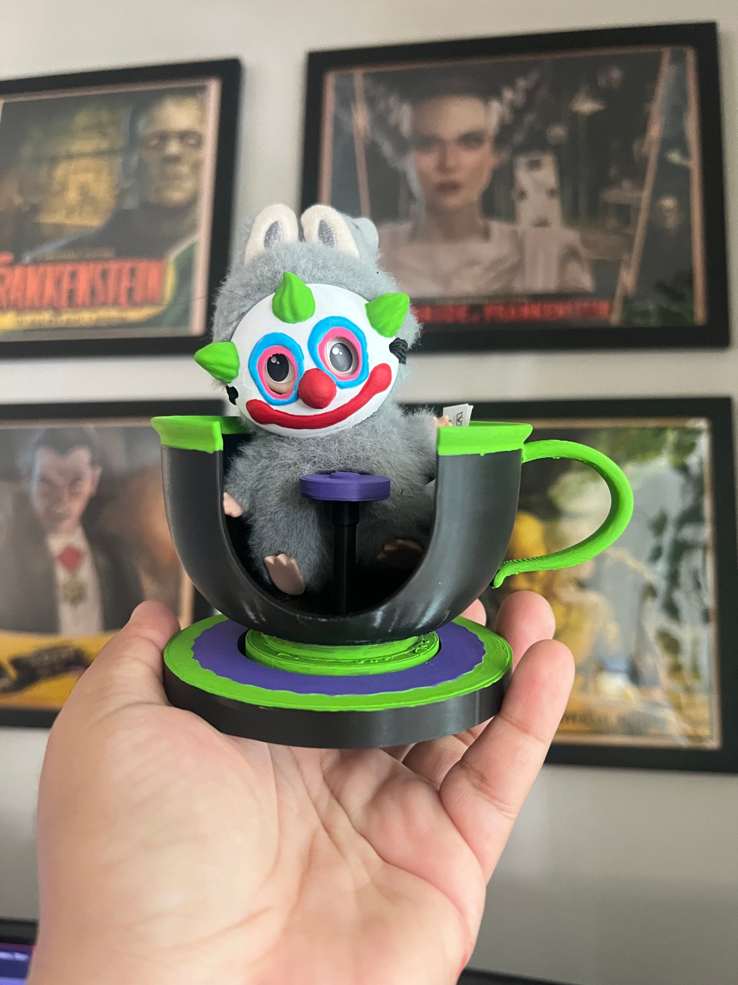 Labubu Pin for Love Shorty Mask Acessory